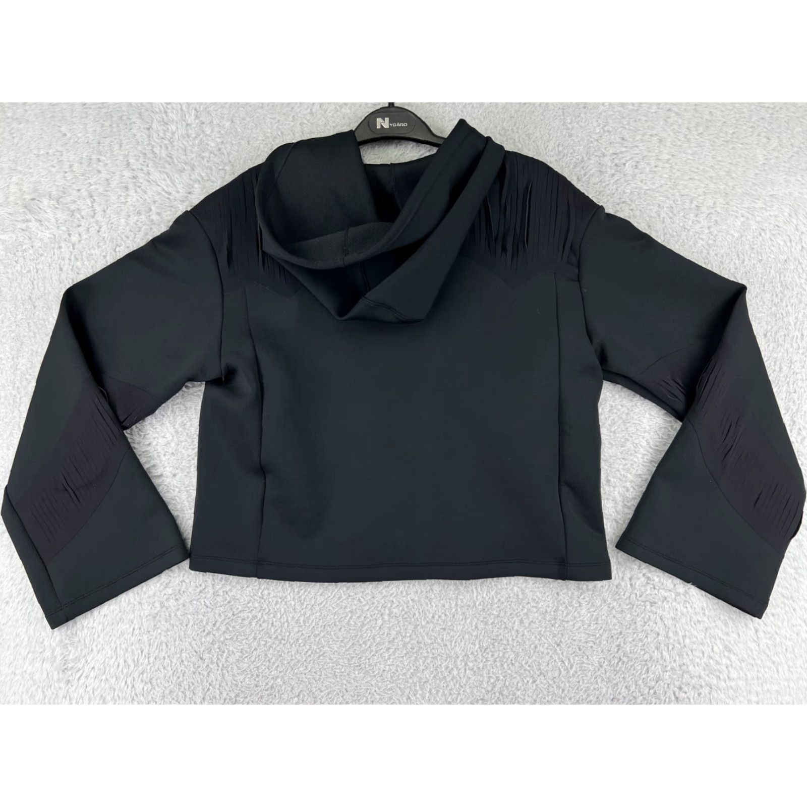 Nike Nike Sweater Women Small Black Pullover Hooded Crew Neck Tassels Logo Christmas-Esque? Size S / US 4 / IT 40 - 2 Thumbnail