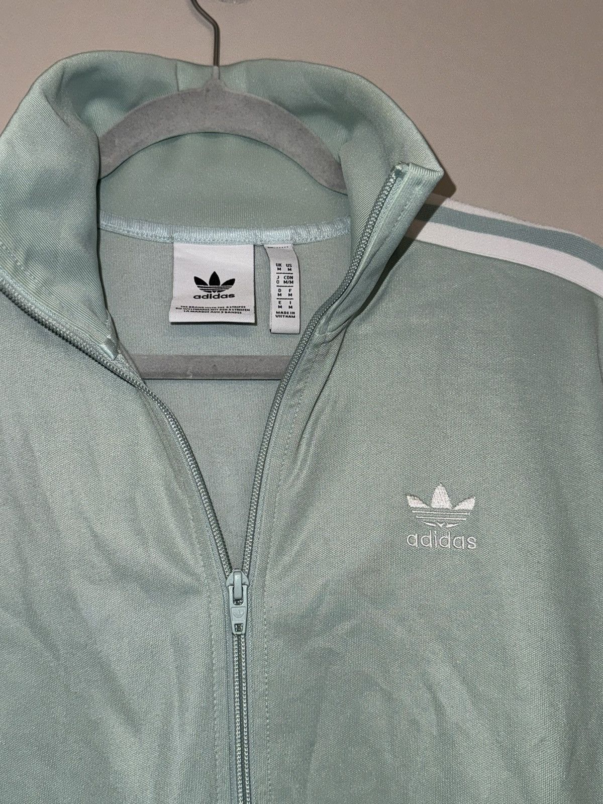 Adidas Adidas original zip up pullover mint color men’s size M Size US M / EU 48-50 / 2 - 7 Thumbnail