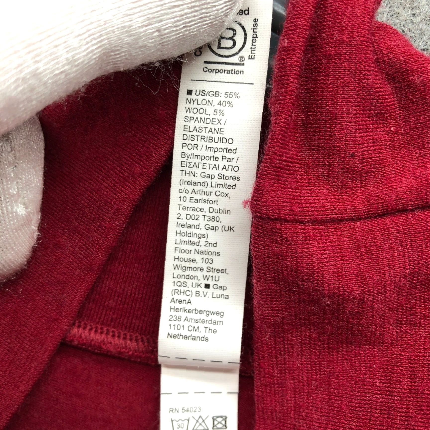 Athleta Athleta Foresthill Ascent Turtleneck Women M Red Solid Wool Nylon Spandex Seamless Long Sleeve Pullover Knit Sweater Size M / US 6-8 / IT 42-44 - 5 Thumbnail