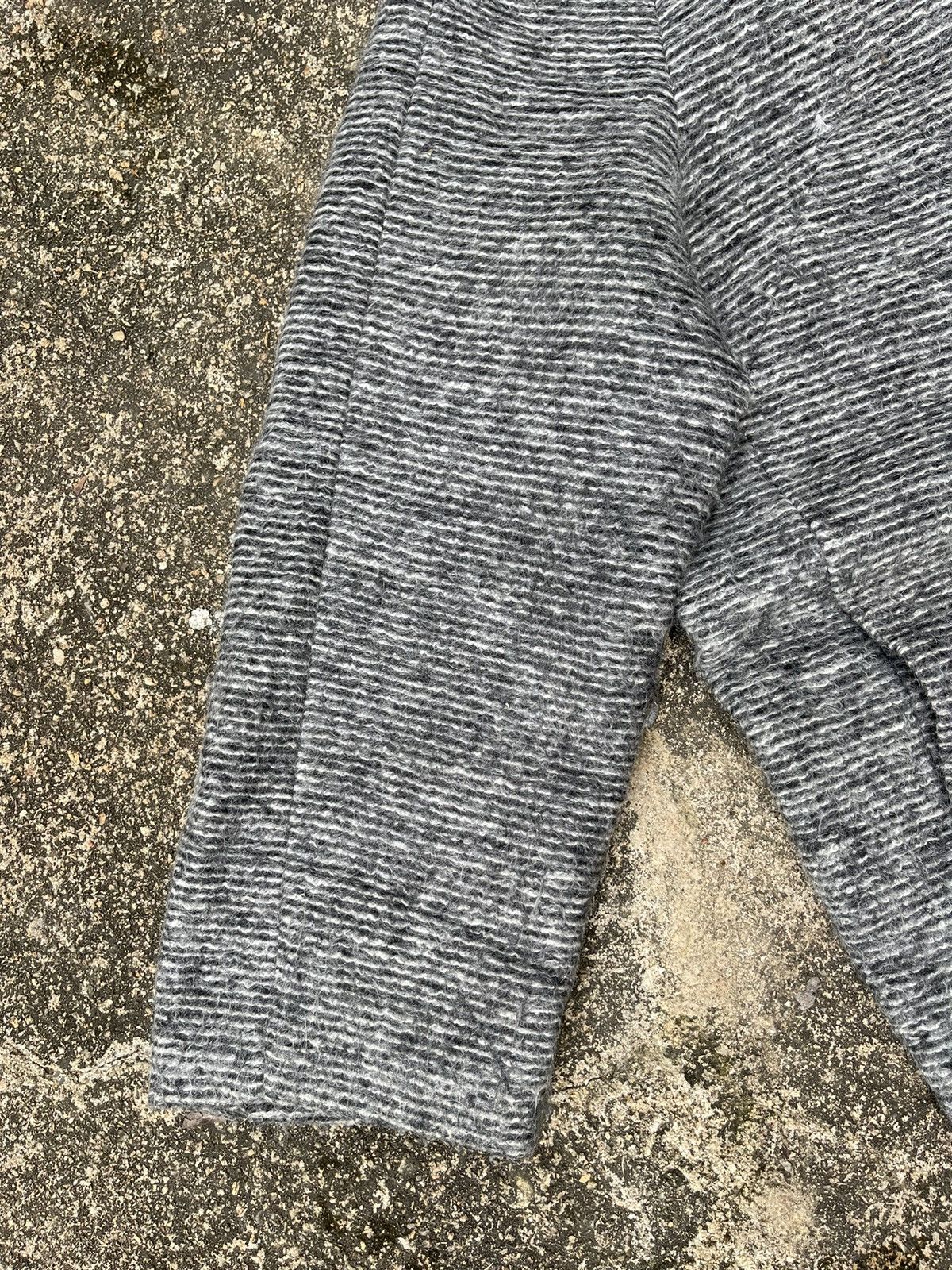 Japanese Brand Nouvelle et Chic Hooded Wool Blend Coat 38 Gray Size XS / US 0-2 / IT 36-38 - 4 Thumbnail