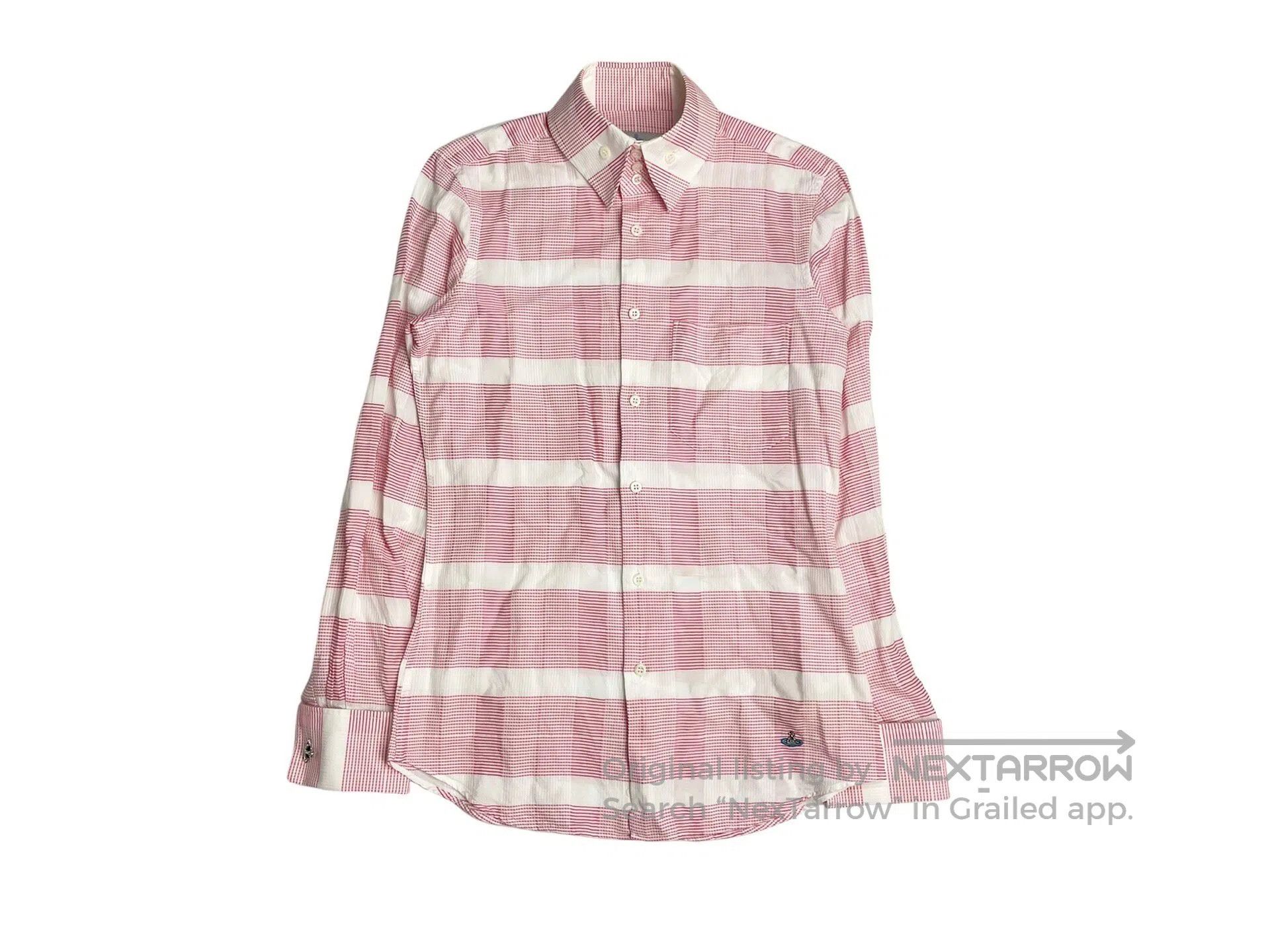 Vivienne Westwood Vivienne Westwood Gingham Cufflink Shirt Size US S / EU 44-46 / 1 - 1 Thumbnail