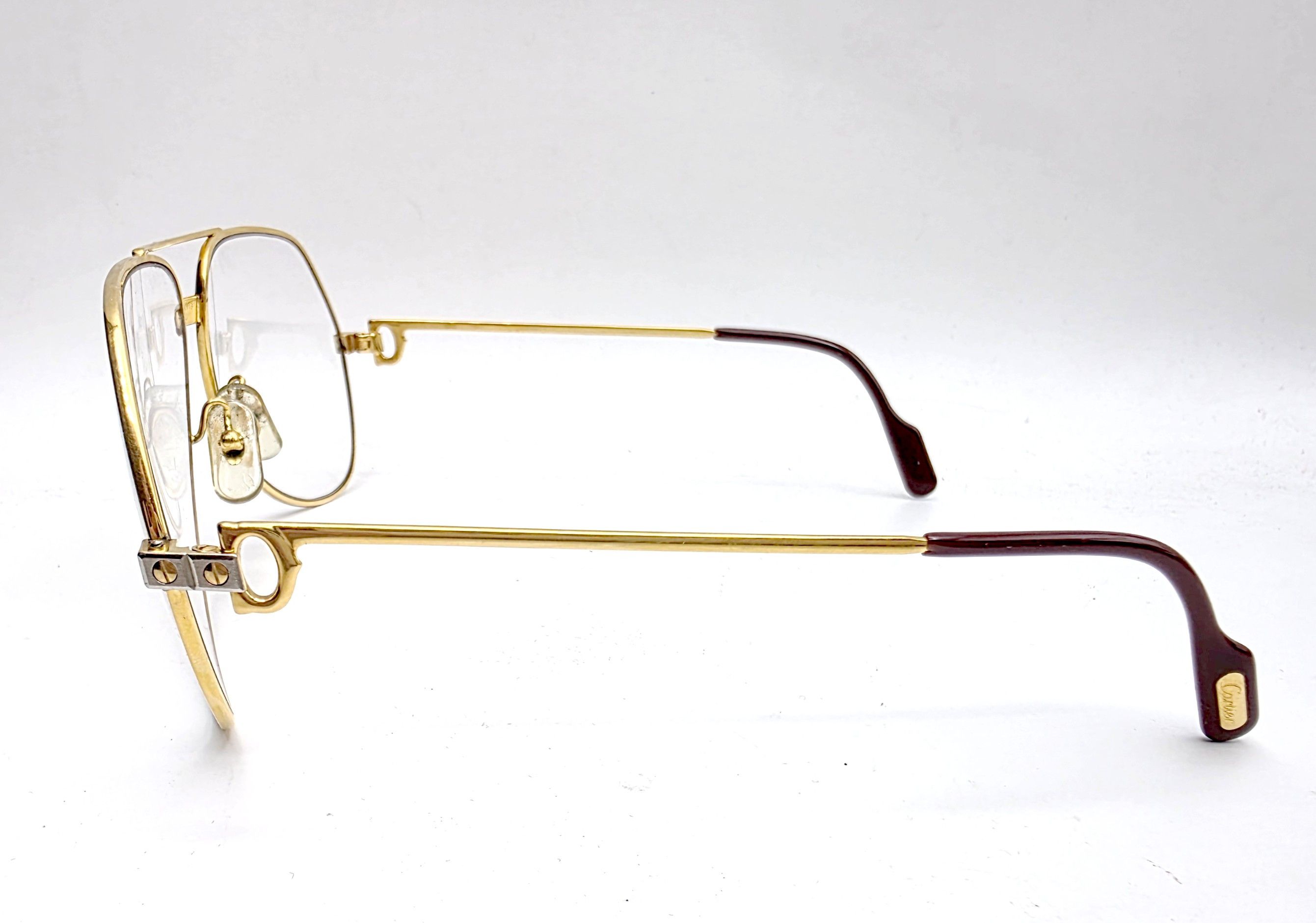 Cartier Vintage Cartier Vendome Santos Aviator Eyeglasses 18K Size ONE SIZE - 9 Thumbnail