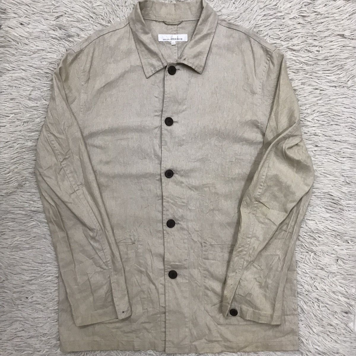 Japanese Brand Vintage Union Made Open Dich Button Up Jacket Size US L / EU 52-54 / 3 - 8 Thumbnail