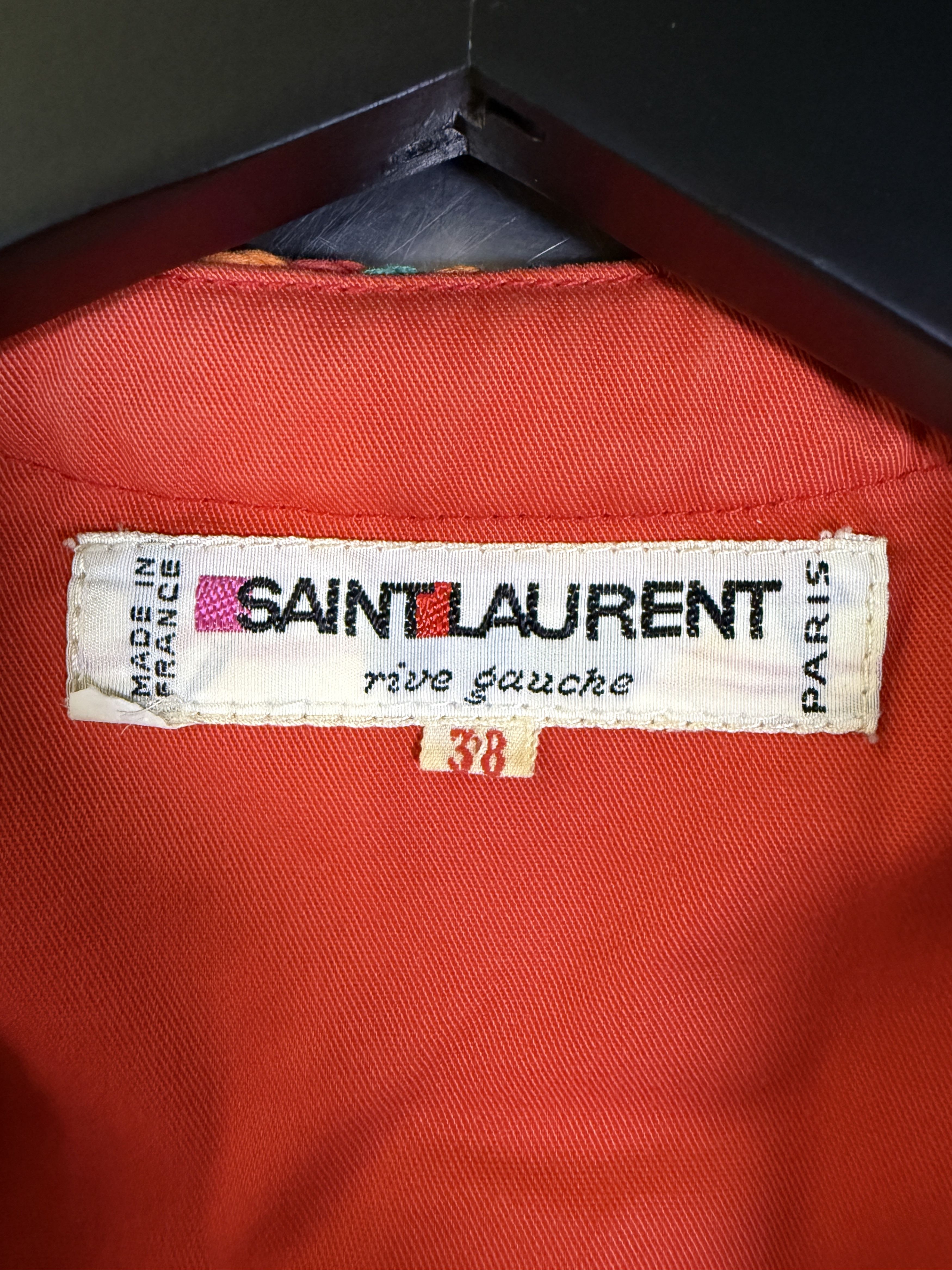 Saint Laurent Paris 1976 Saint Laurent Paris Rive Gauche Ballet Russe Jacket Size S / US 4 / IT 40 - 3 Thumbnail