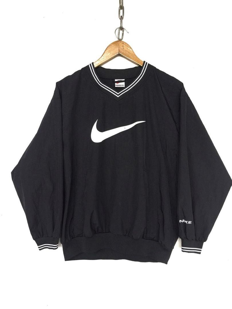 Nike Vintage 90s Nike Windbreaker Shirt Size US L / EU 52-54 / 3 - 1 Thumbnail