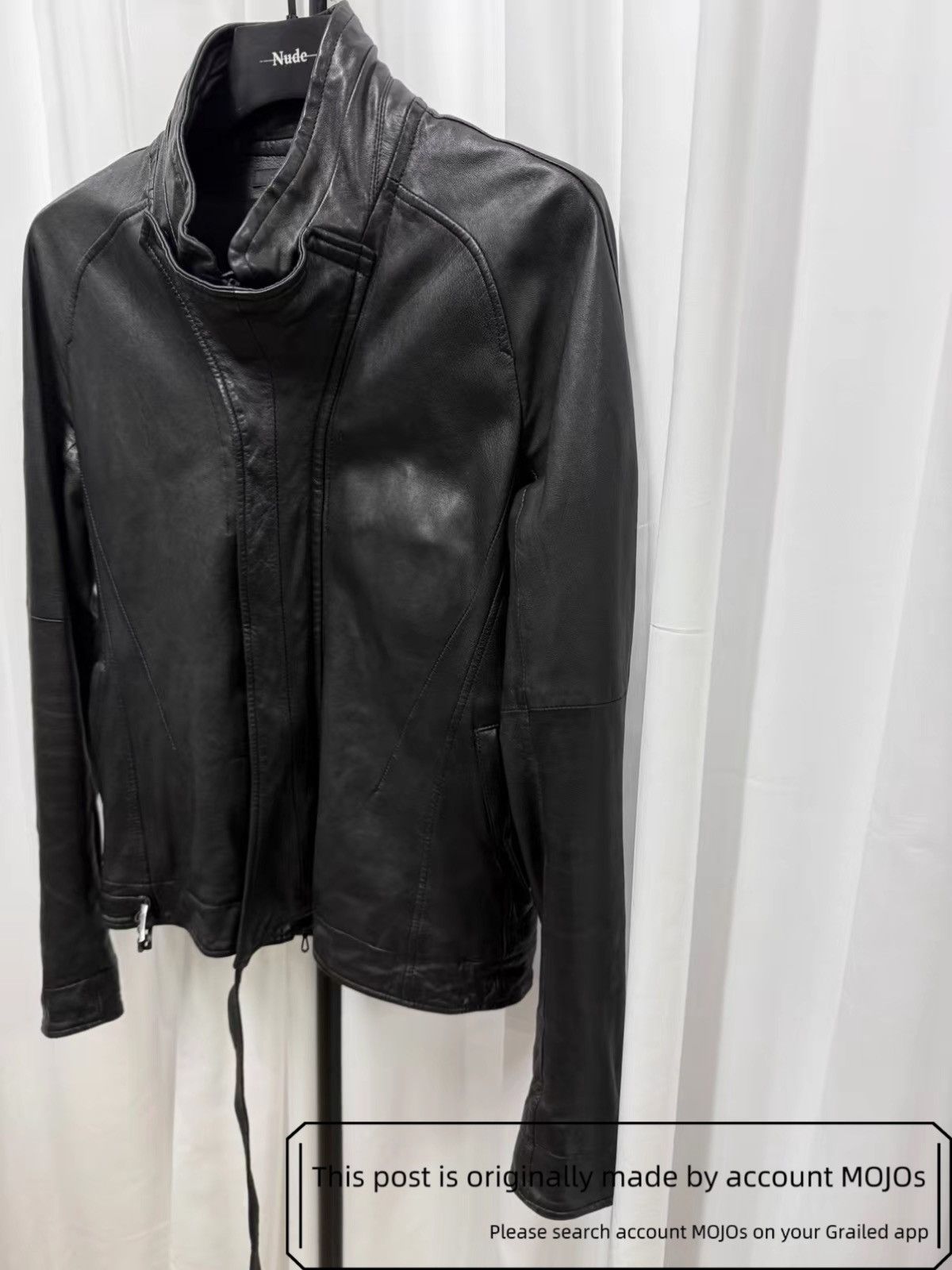Julius Sz 1 Julius 13AW Lamb Leather Slim Jacket mojos1113 Size US S / EU 44-46 / 1 - 2 Thumbnail