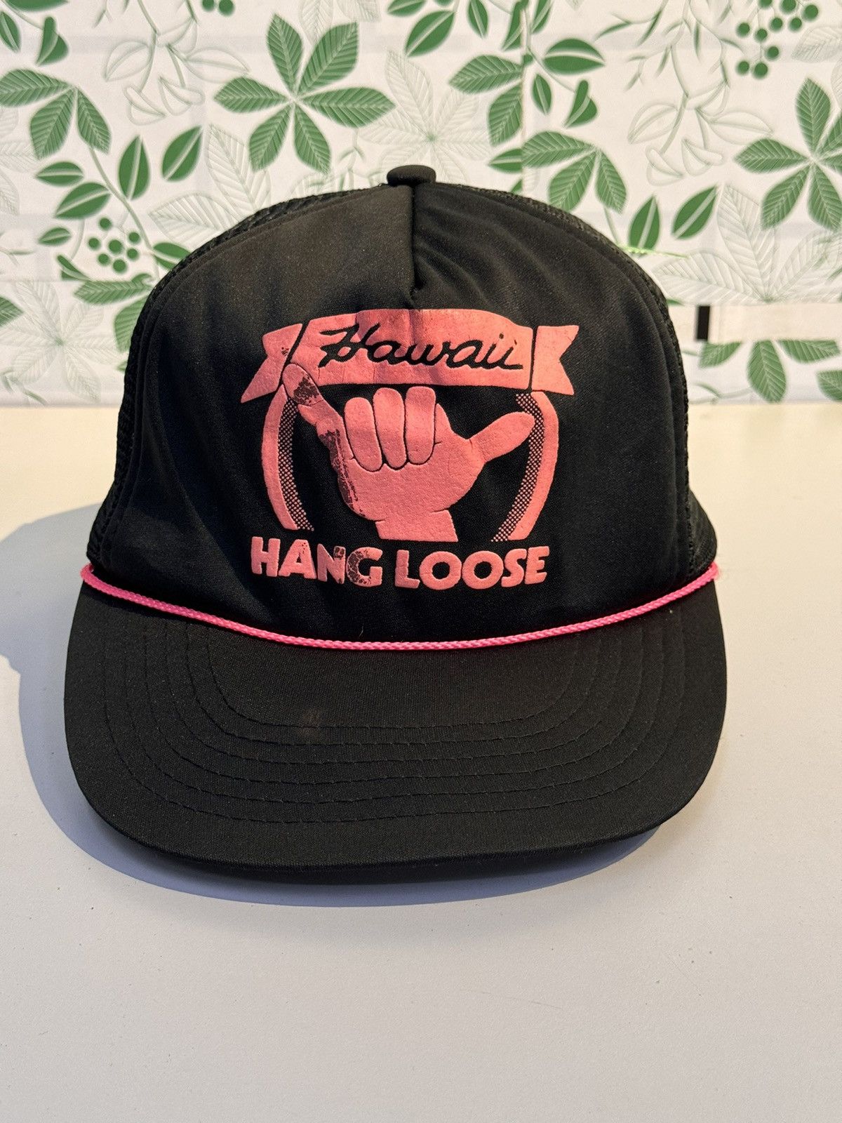 Vintage Hawaii Hang Loose State Trucker Hat Size ONE SIZE - 1 Thumbnail