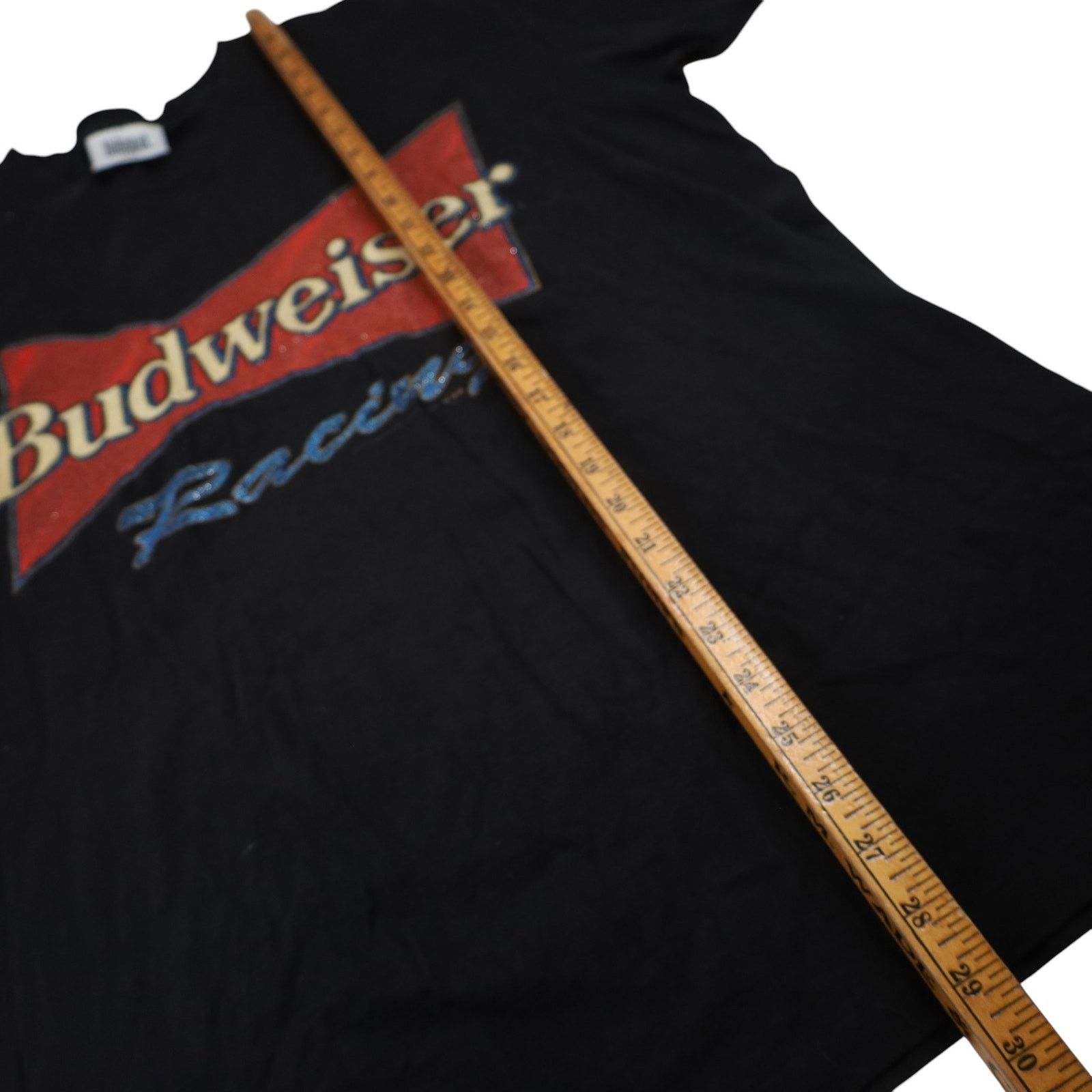 Budweiser × Vintage Vintage Budweiser Racing Graphic T Shirt Size US L / EU 52-54 / 3 - 8 Thumbnail