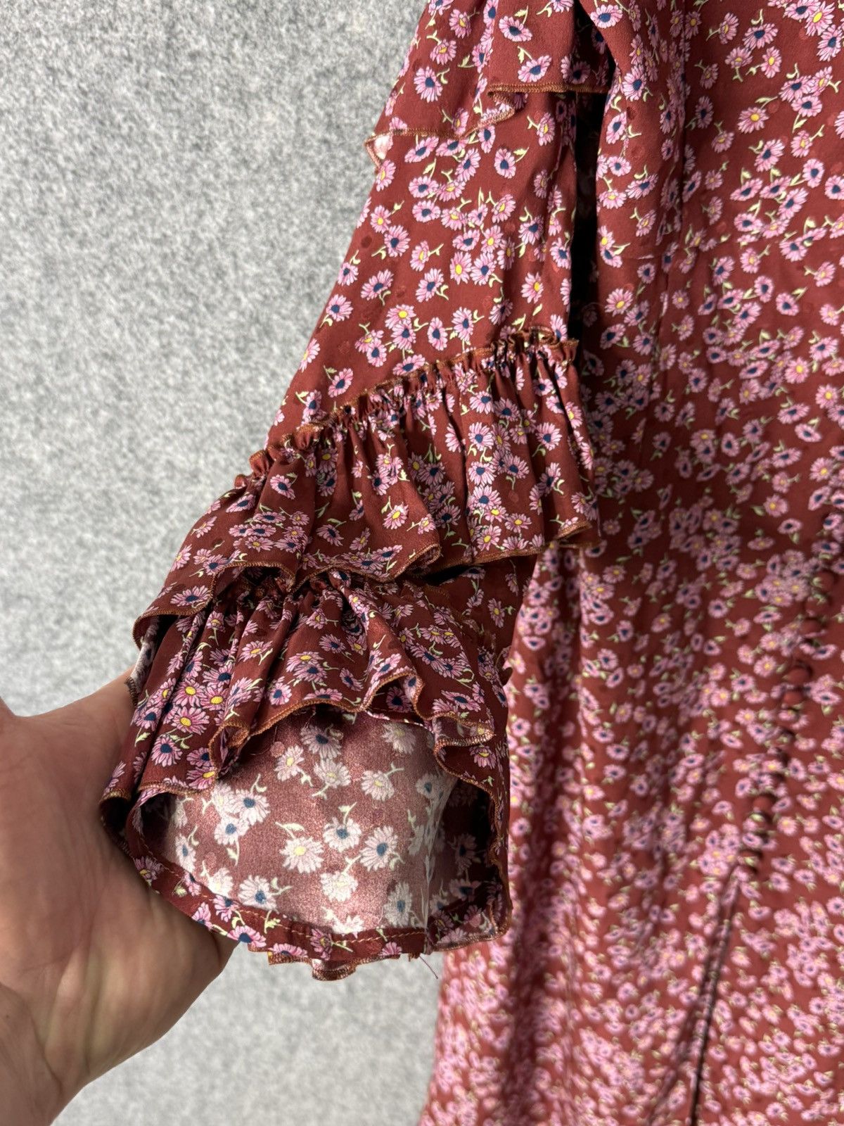 Magda Butrym Magda Butrym Floral Pattern Maxi silk dress size 36 Size S / US 4 / IT 40 - 7 Thumbnail