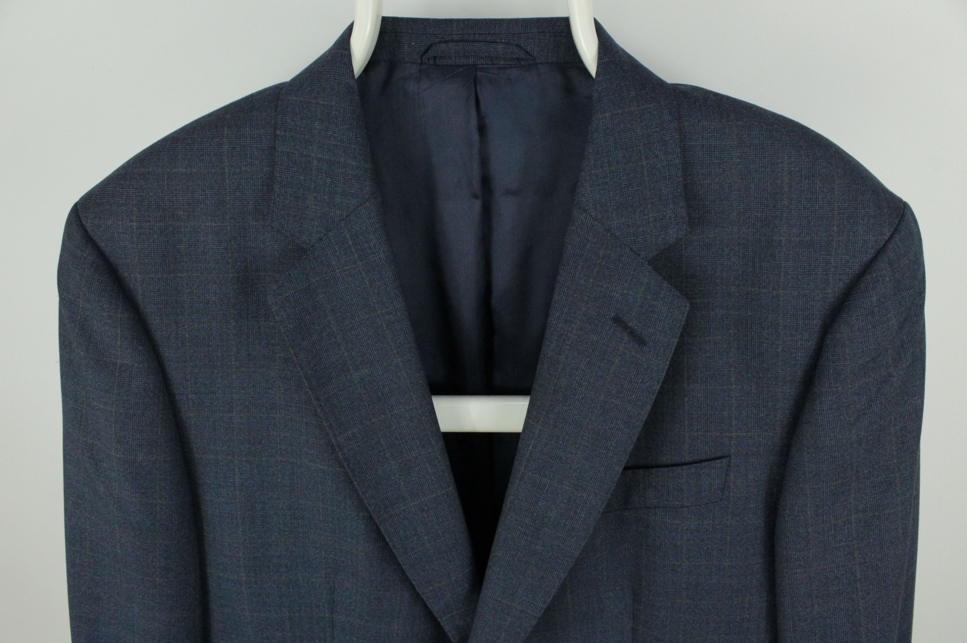 Hackett Hackett London 130S Fancy Checkered Blazer Jacket Men's Size US L / EU 52-54 / 3 - 2 Thumbnail