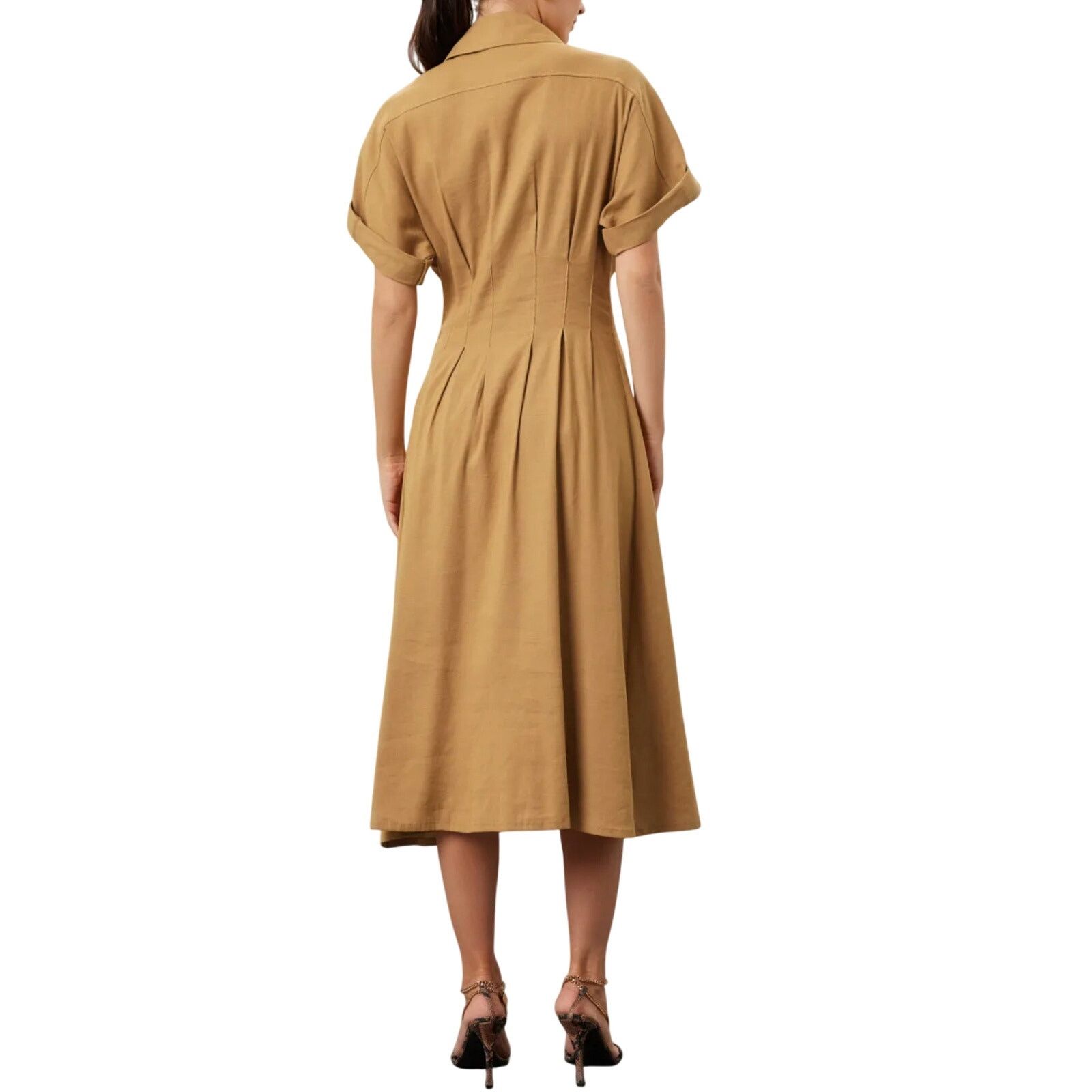 Veronica Beard Veronica Beard Adavi Dress in Brown, Size US 10 Size L / US 10 / IT 46 - 3 Thumbnail