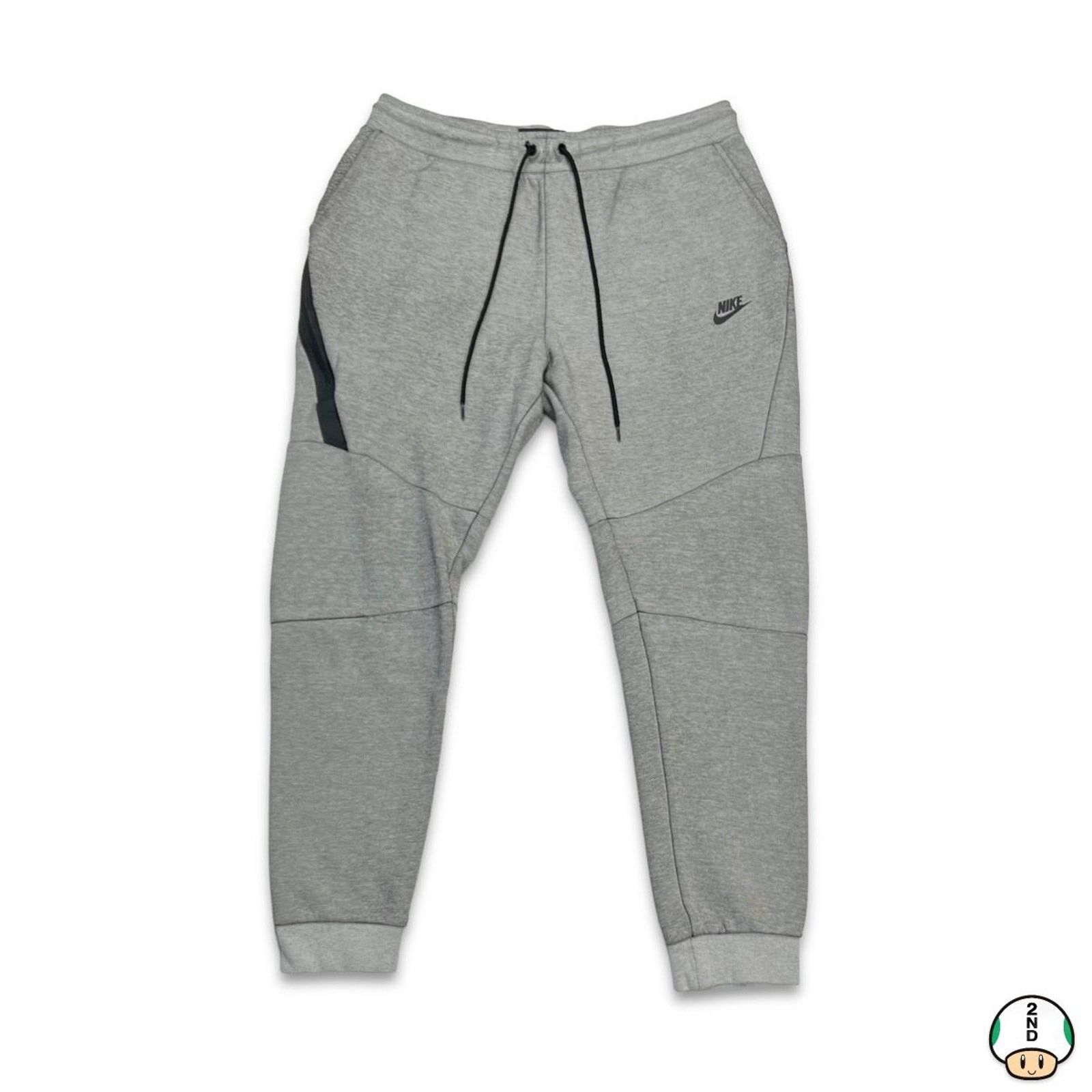 Nike × Vintage Nike Sportswear Sweatpants Large Swoosh Tech Fleece Jogger Size US 33 - 1 Thumbnail