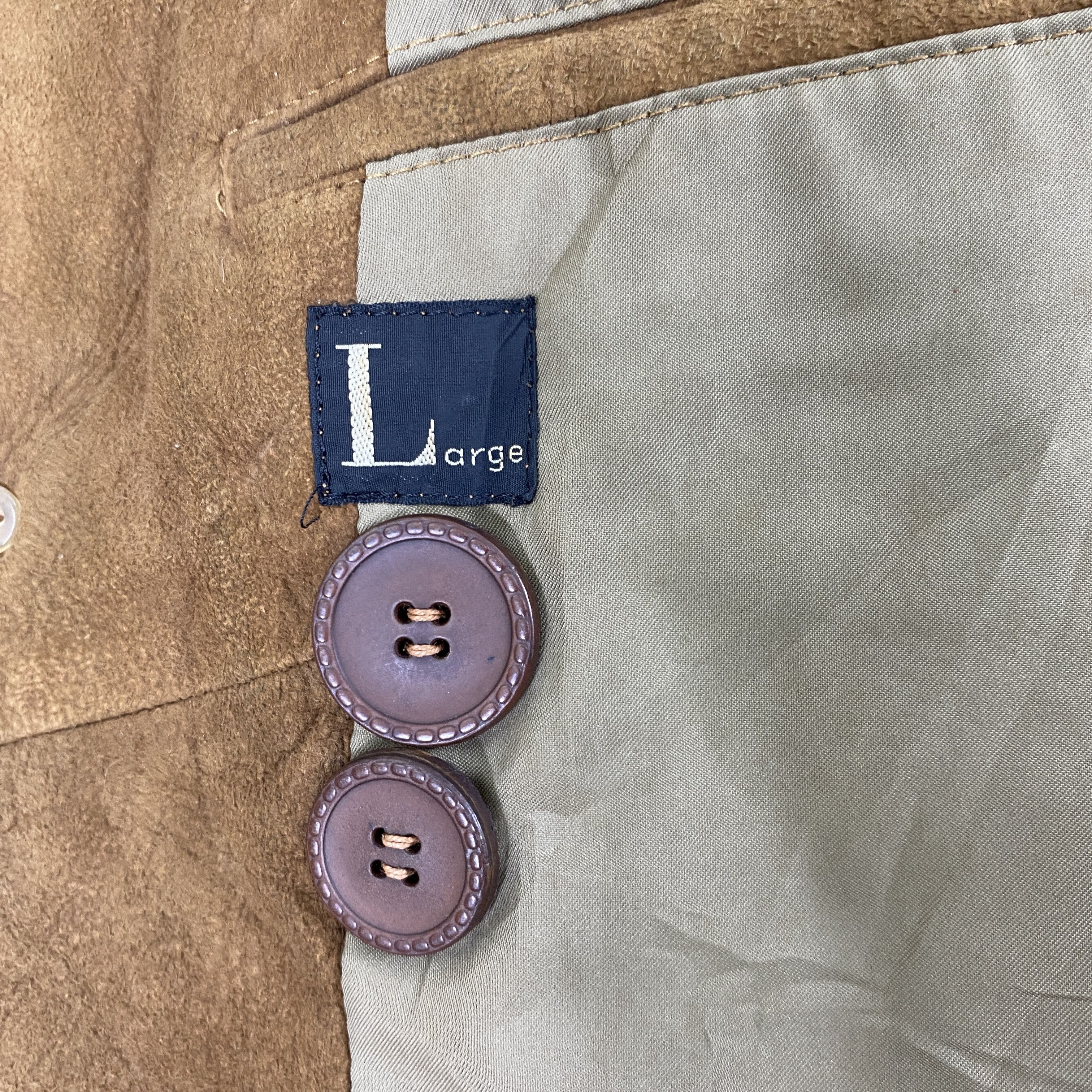 Issey Miyake Vintage Suede Leather Issey miyake style jacket- J418 Size US L / EU 52-54 / 3 - 10 Thumbnail