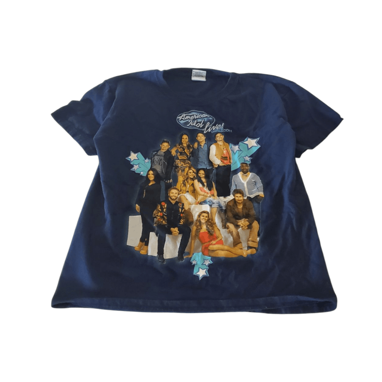 Vintage 2011 American Idol Live Tour T-Shirt *Youth XL* Size XS / US 0-2 / IT 36-38 - 1 Thumbnail