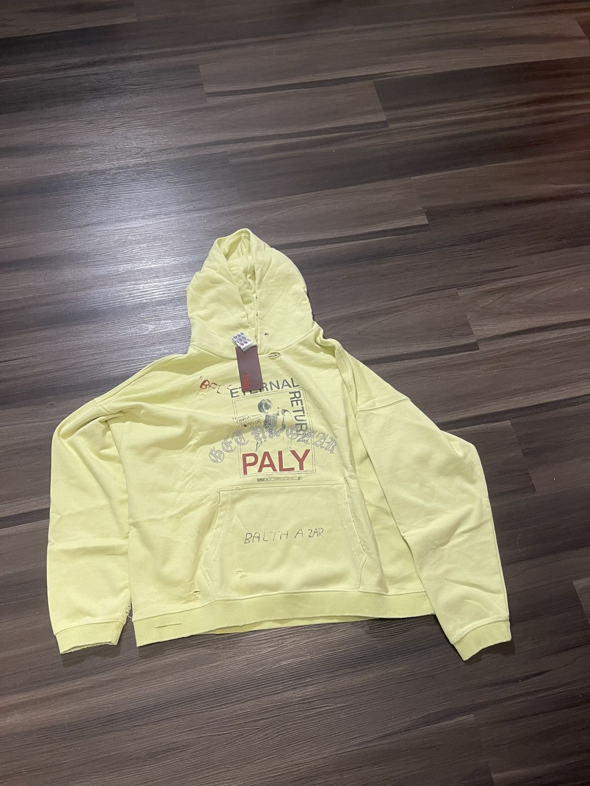 Other Yellow Paly hoodie Size US L / EU 52-54 / 3 - 1 Thumbnail