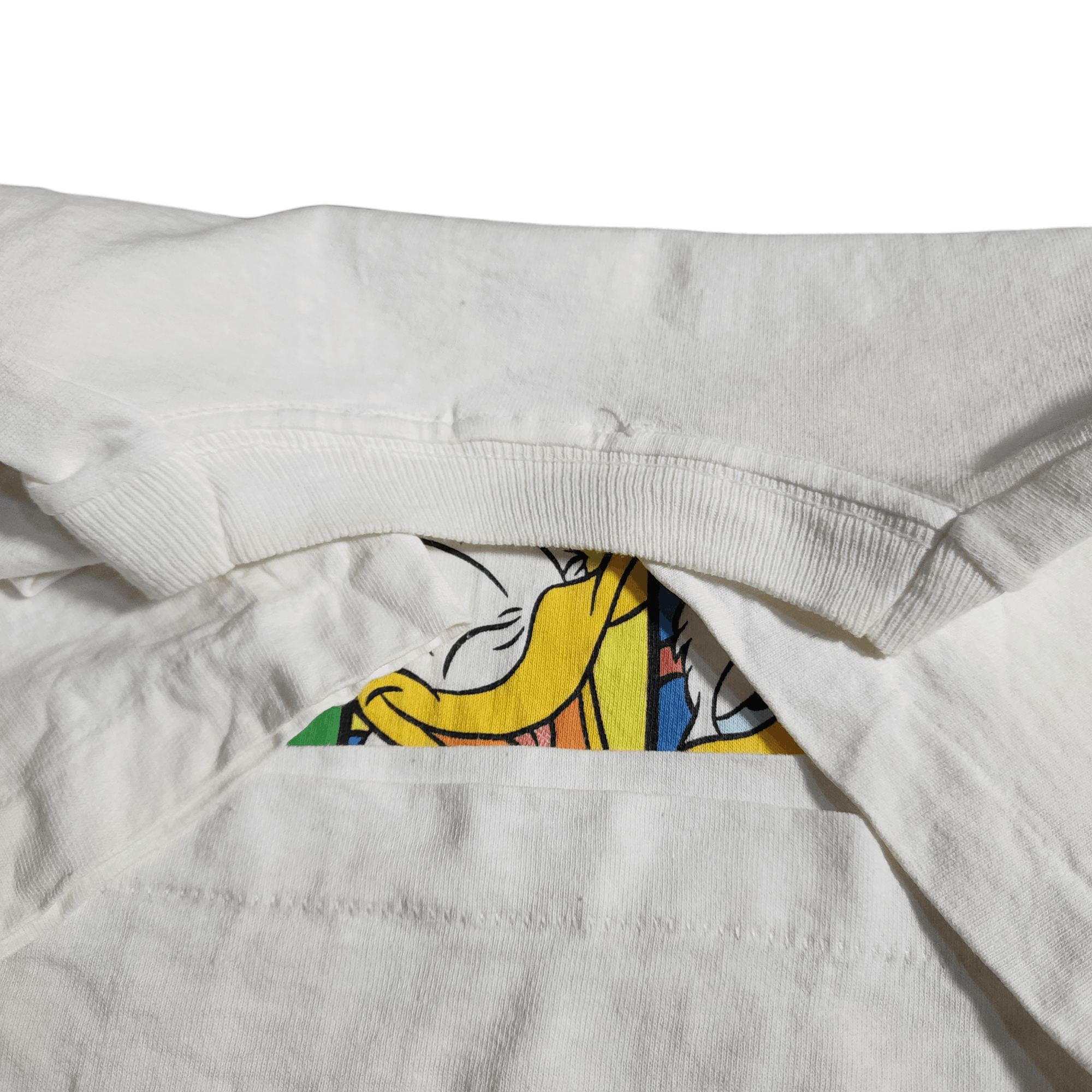 Disney × Fruit Of The Loom × Vintage Vintage Disney Donald Duck FoTL shirt 90s tees Size US L / EU 52-54 / 3 - 3 Thumbnail