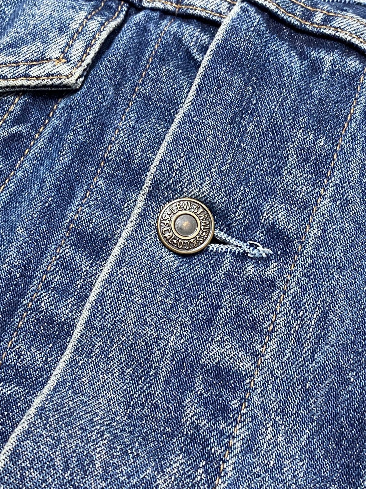 Levi's Vintage Clothing 90s Vintage LEVI'S Total Washed Denim Jacket Grunge Style Size US M / EU 48-50 / 2 - 6 Thumbnail