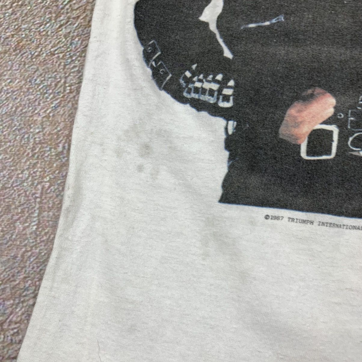 Band Tees 1987 Michael Jackson Bad Tour T Shirt Tee Vintage Size US M / EU 48-50 / 2 - 2 Thumbnail
