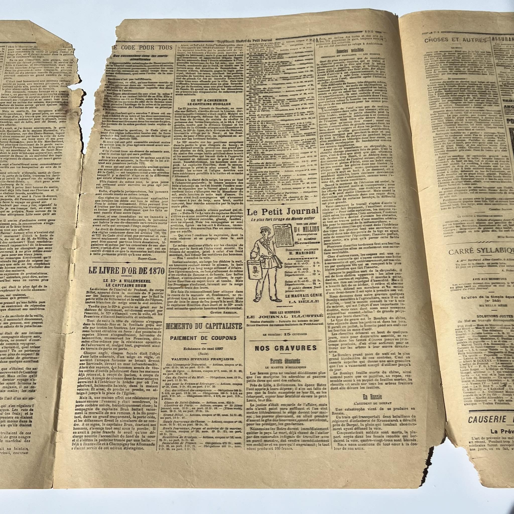 Other 1897 Le Petit Journal Paper Newspaper France number 341 Size ONE SIZE - 5 Thumbnail