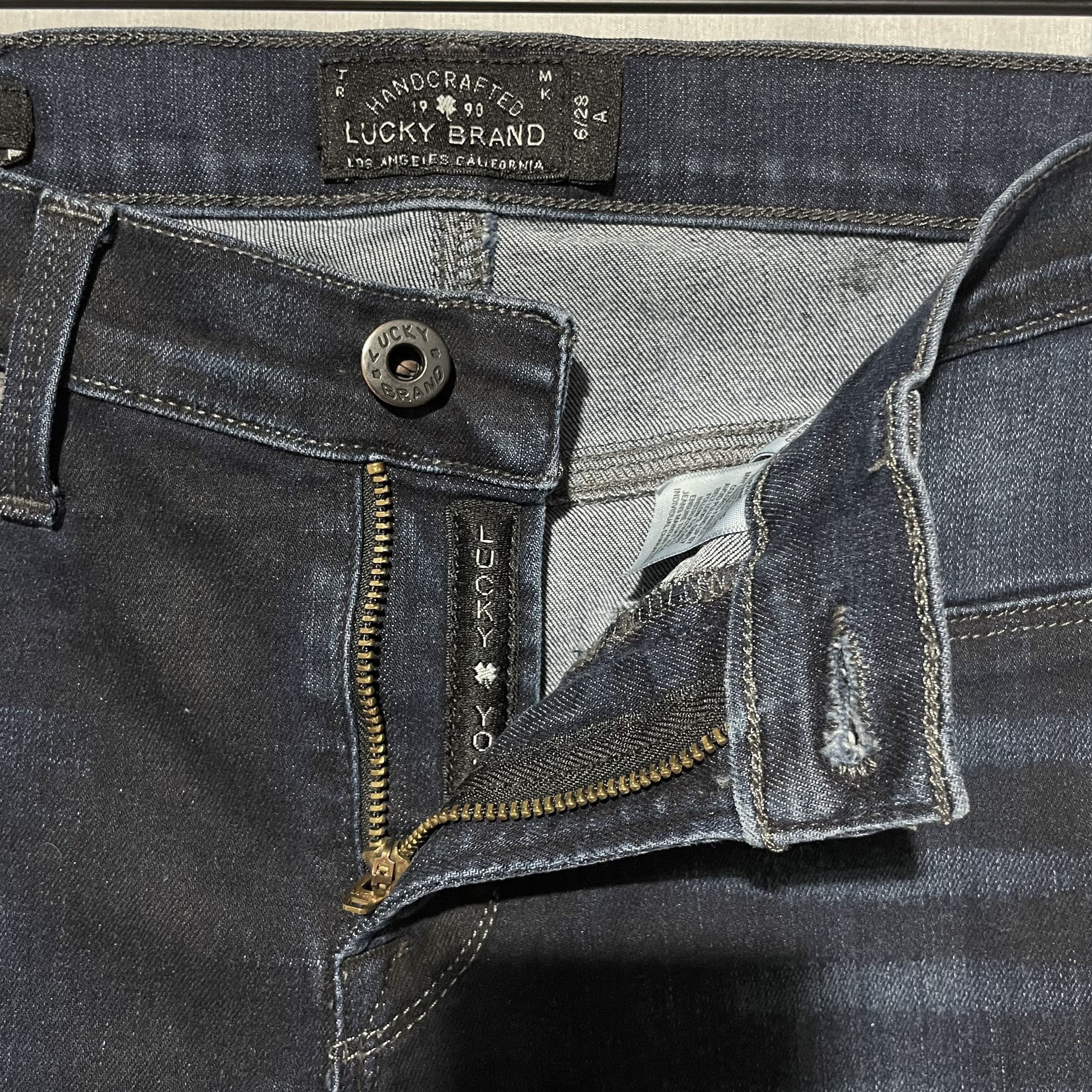 Lucky Brand Lucky Brand Coated Legging Skinny Jeans Brooke Lawndale Size 28" / US 6 / IT 42 - 10 Thumbnail