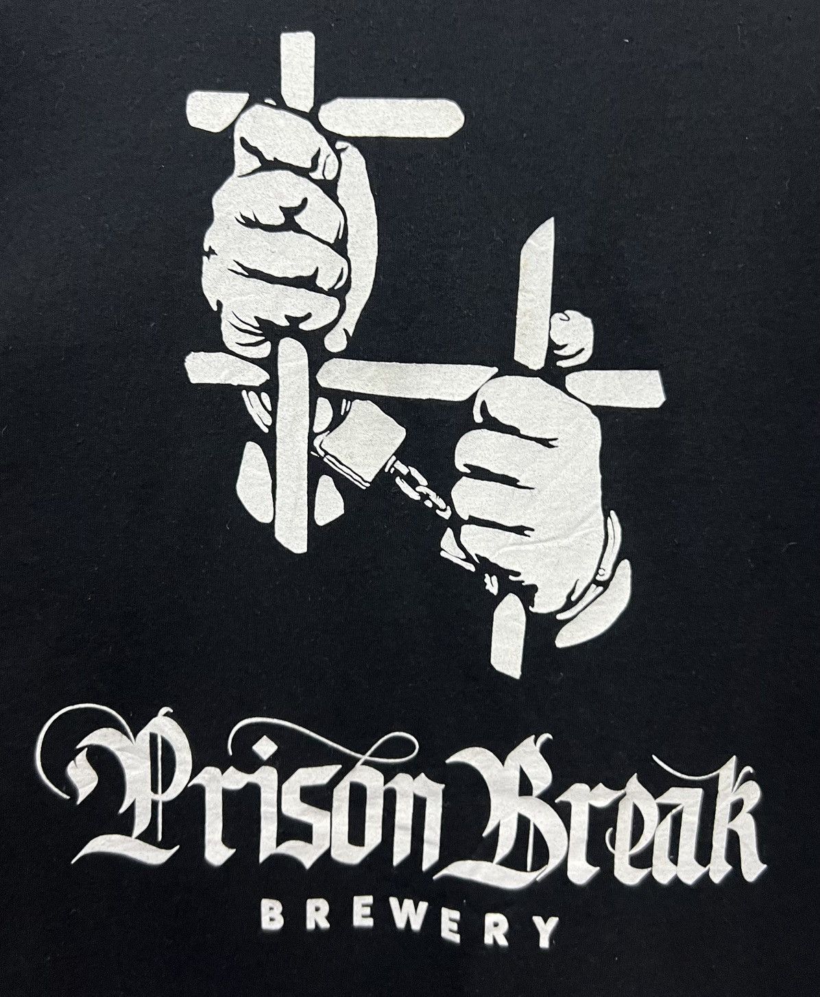 Gildan × Vintage VINTAGE GILDAN PBB PRISON BREAK BREWERY SHIRT Size US XL / EU 56 / 4 - 4 Thumbnail