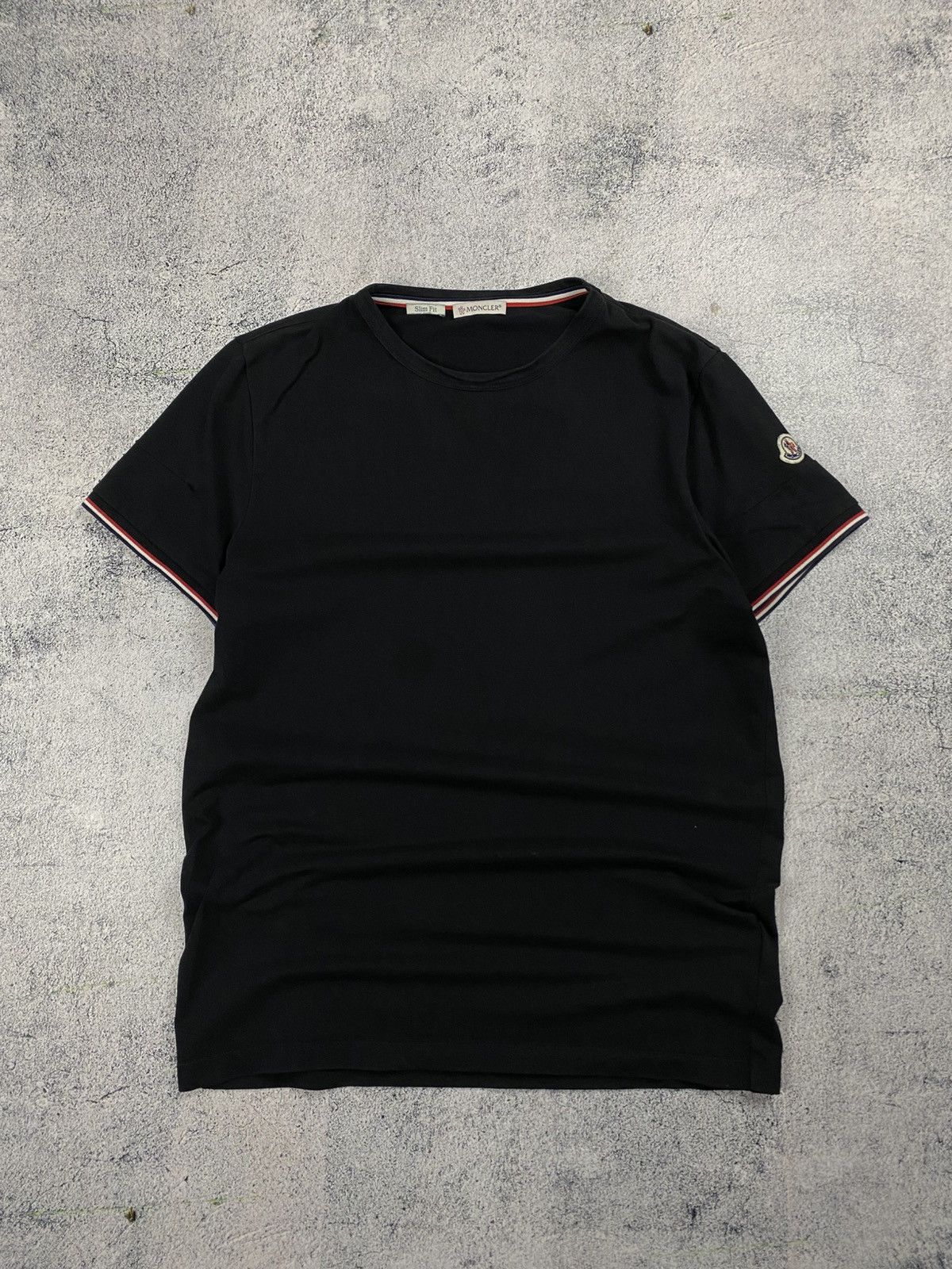 Moncler Rare Moncler Big Hand Logo Basic Hype Slim T Shirt Size US M / EU 48-50 / 2 - 1 Thumbnail