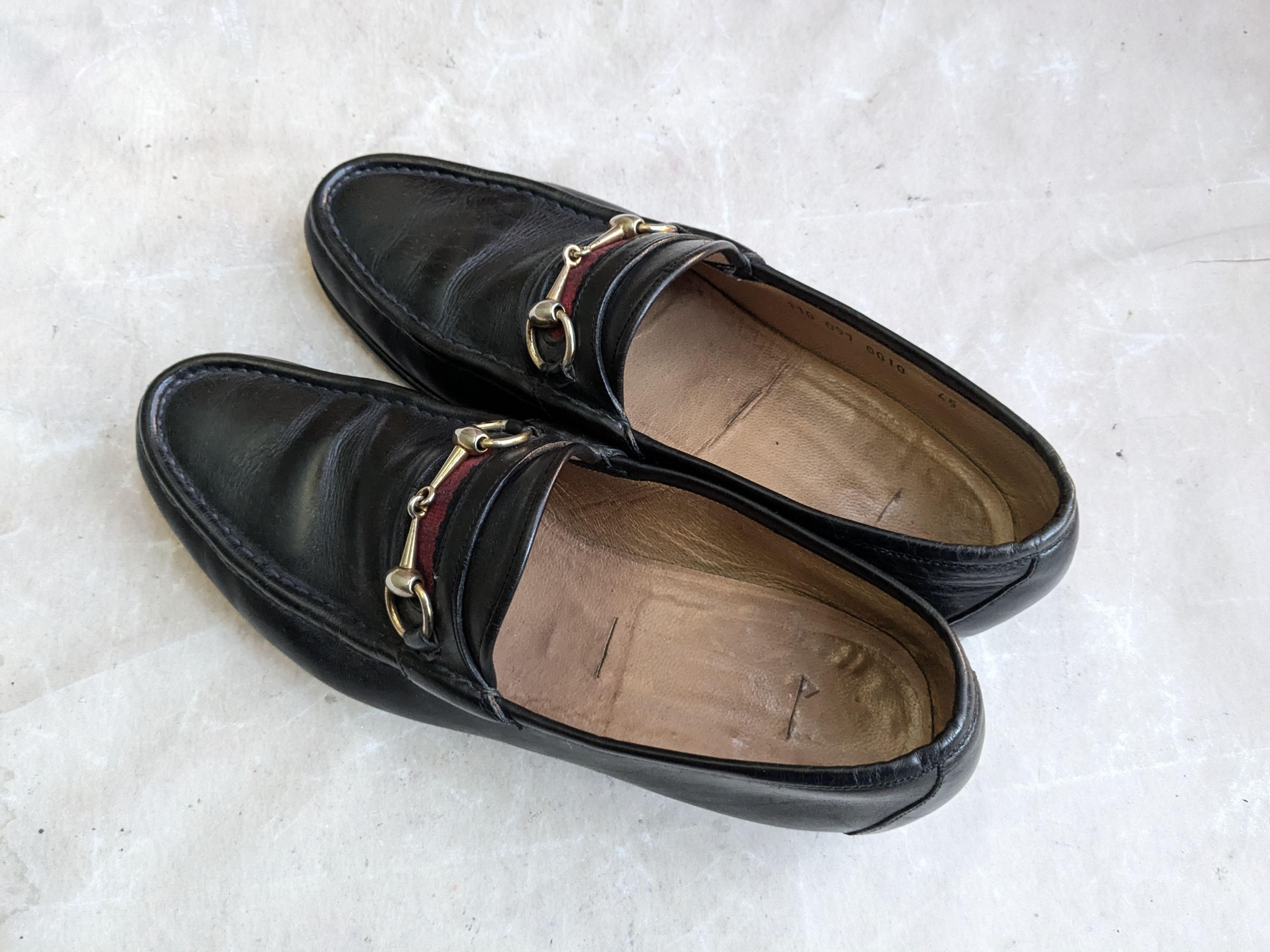 Gucci Gucci Horsebit Loafers Black Leather 11.5 Size US 11.5 / EU 44-45 - 9 Thumbnail