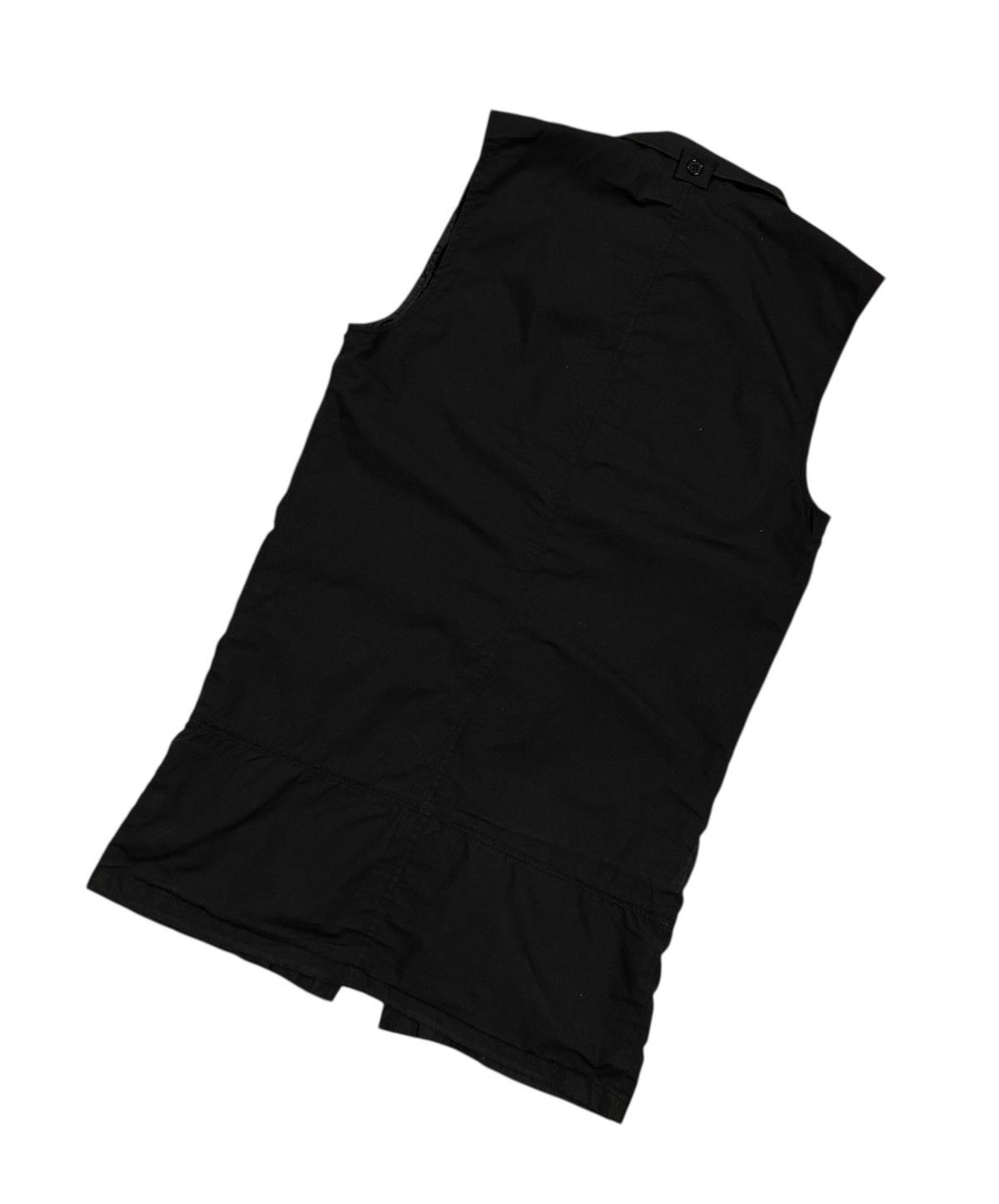 PPFM Vtg🔥PPFM Multi-Zipper Utility Sleeveless Vest Zipper Jacket Size 40S - 11 Thumbnail