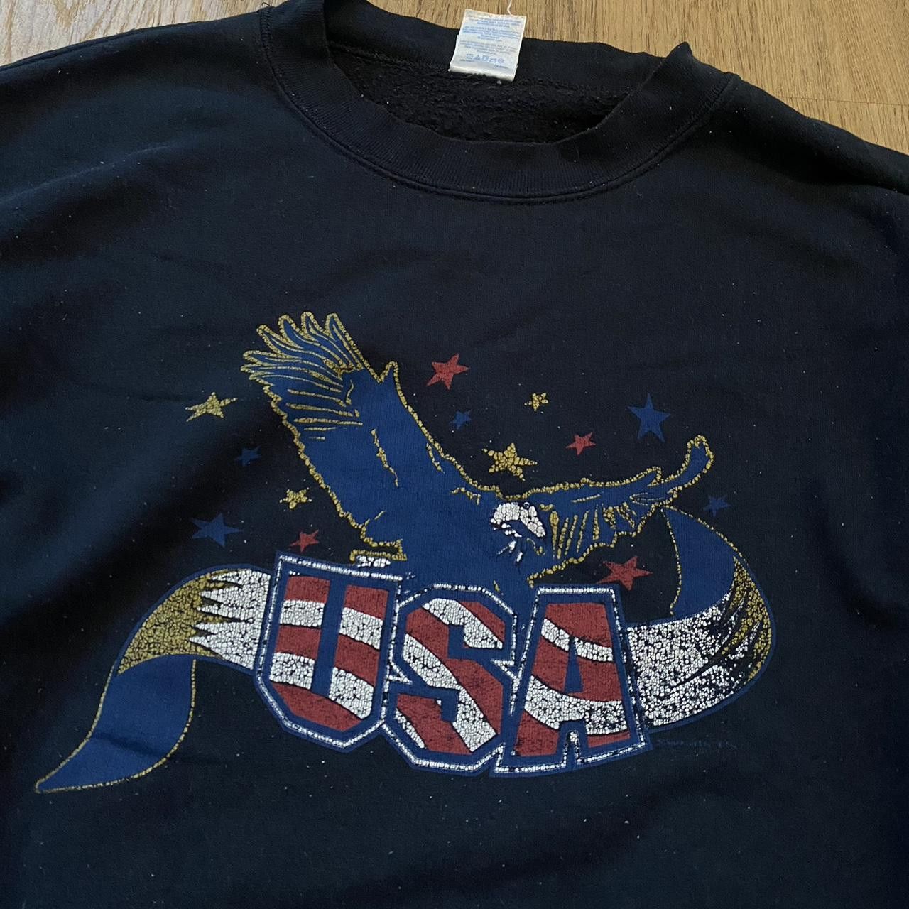 Gildan USA United States Eagle Crewneck Sweatshirt Size US M / EU 48-50 / 2 - 2 Thumbnail