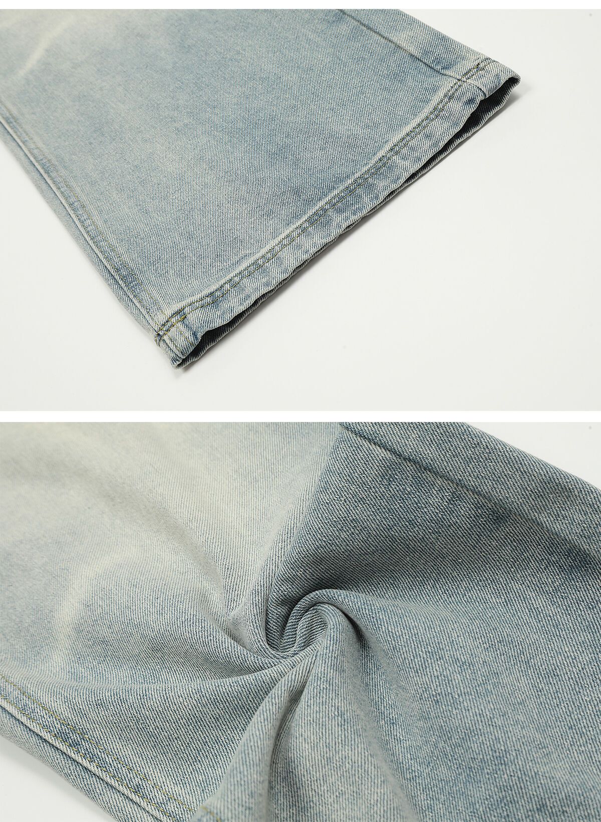 Jean × Vintage Washed High Street Loose Straight Jeans Size US 32 / EU 48 - 6 Thumbnail