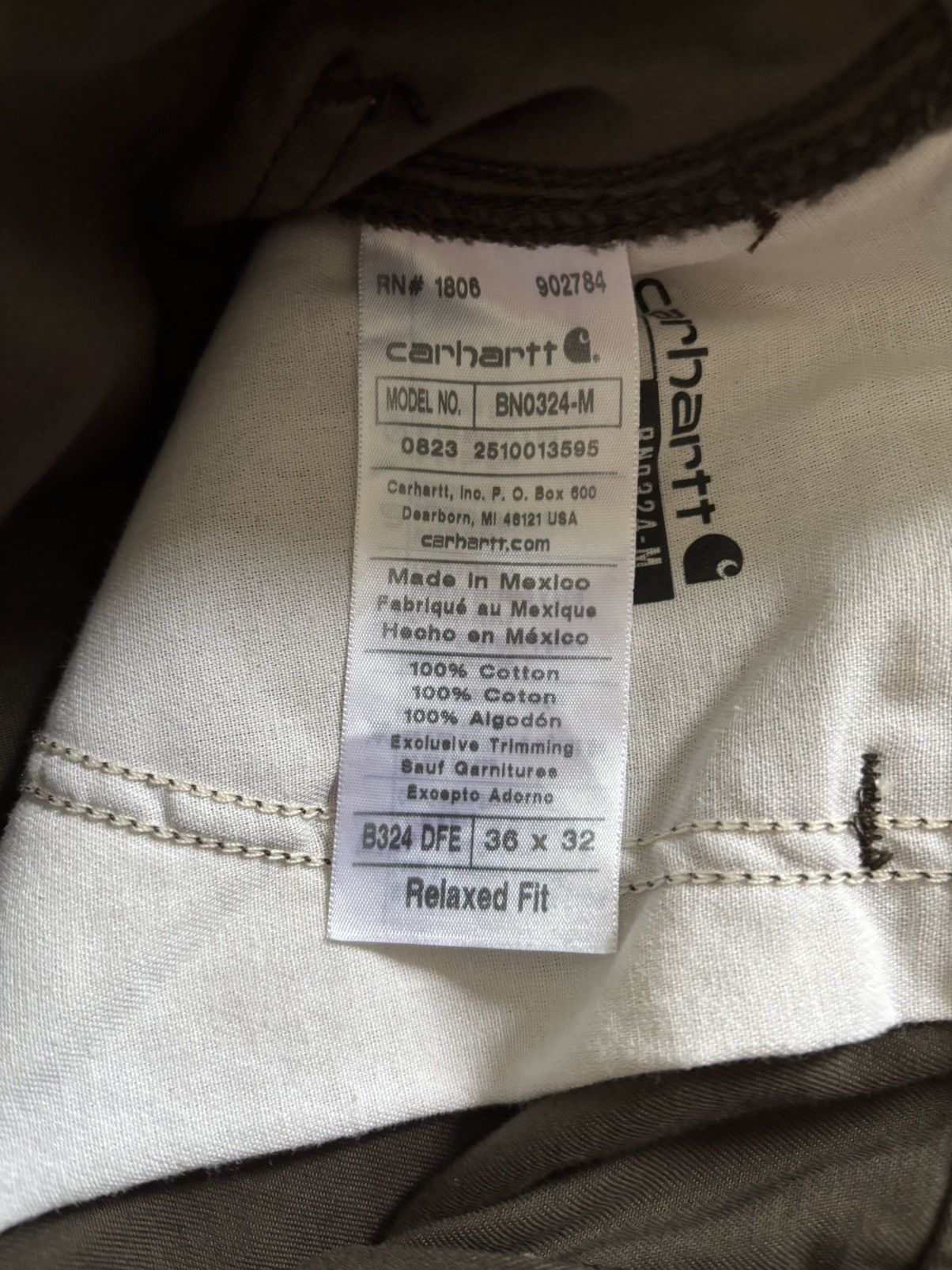 Carhartt Carhartt Cargo Pants Size US 36 / EU 52 - 6 Thumbnail