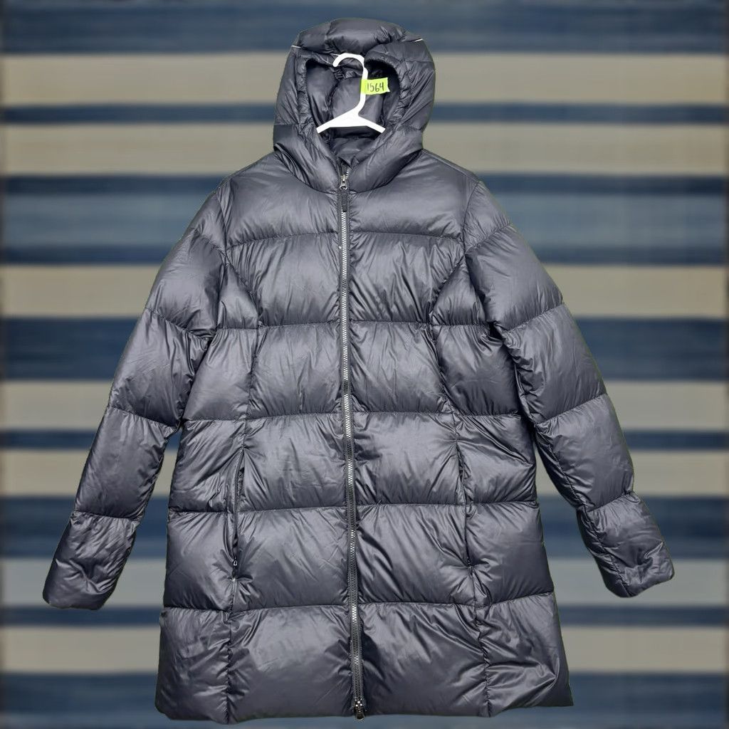 Eddie Bauer Eddie Bauer Luna Peak Down Parka Jacket Women XL Hooded Puffer 550 Fill Outdoor Jacket Black Parka Womens XL Down Hooded Size XL / US 12-14 / IT 48-50 - 1 Thumbnail