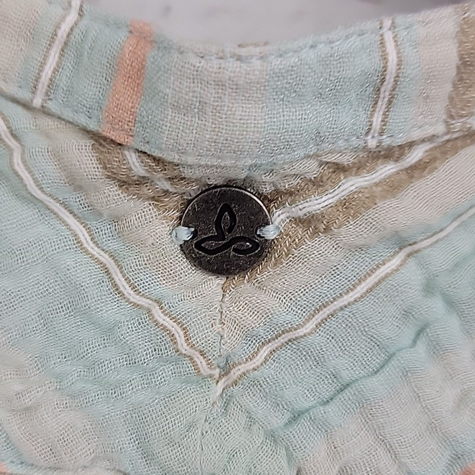 Prana prAna Mint Plaid Shirt Dress Size Small Size S / US 4 / IT 40 - 14 Thumbnail