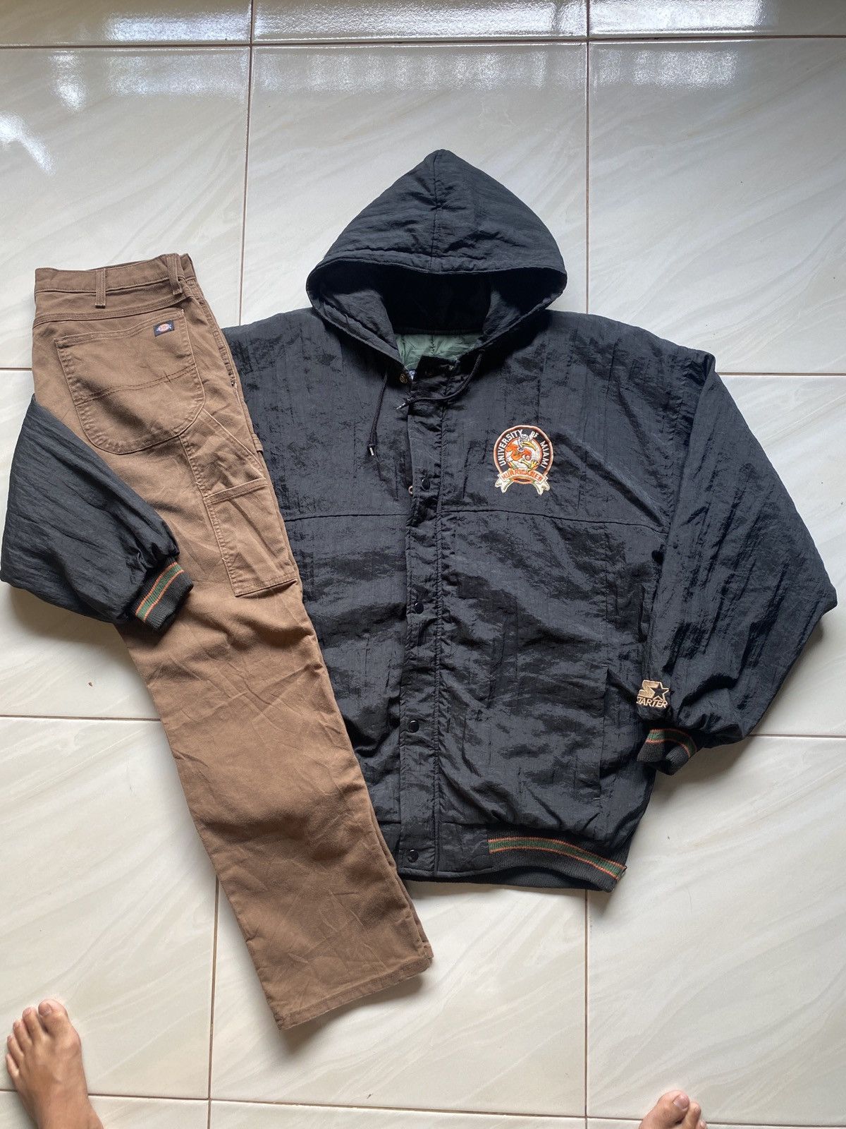 Starter Starter jacket miami hurraces Size US XL / EU 56 / 4 - 2 Thumbnail