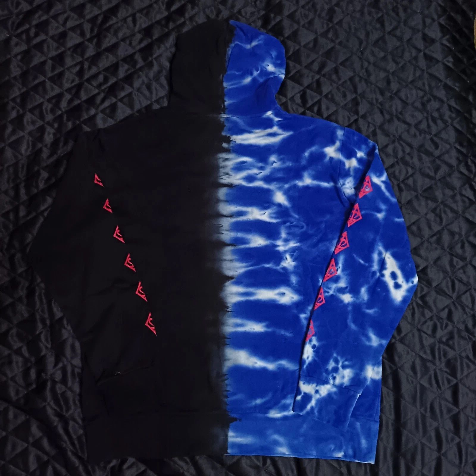 Shibori Threads Cradle of Filth Metal Band Hoodie