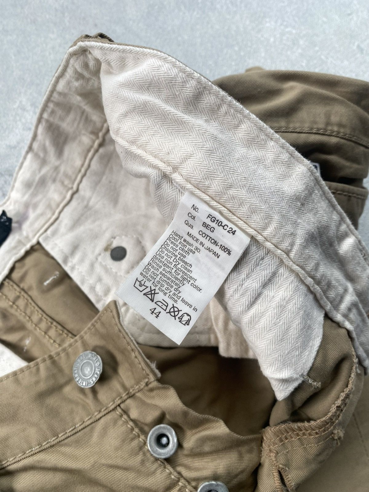 GOSTAR DE FUGA × Japanese Brand × Le Grande Bleu (L.G.B.) FUGA Flare pants with buckle back dead Stock conditions Size US 31 - 9 Thumbnail