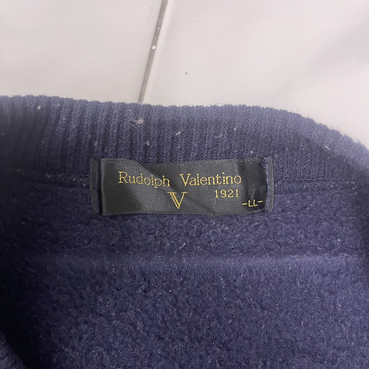 Valentino × Vintage Vintage Rudolph Valentino Embroidered Sweatshirt Size US L / EU 52-54 / 3 - 4 Thumbnail