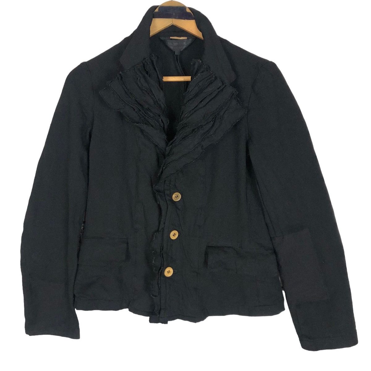 Comme des Garcons Vintage Comme Des Garcons Ruffles Light Jacket Patchwork Size S / US 4 / IT 40 - 6 Thumbnail
