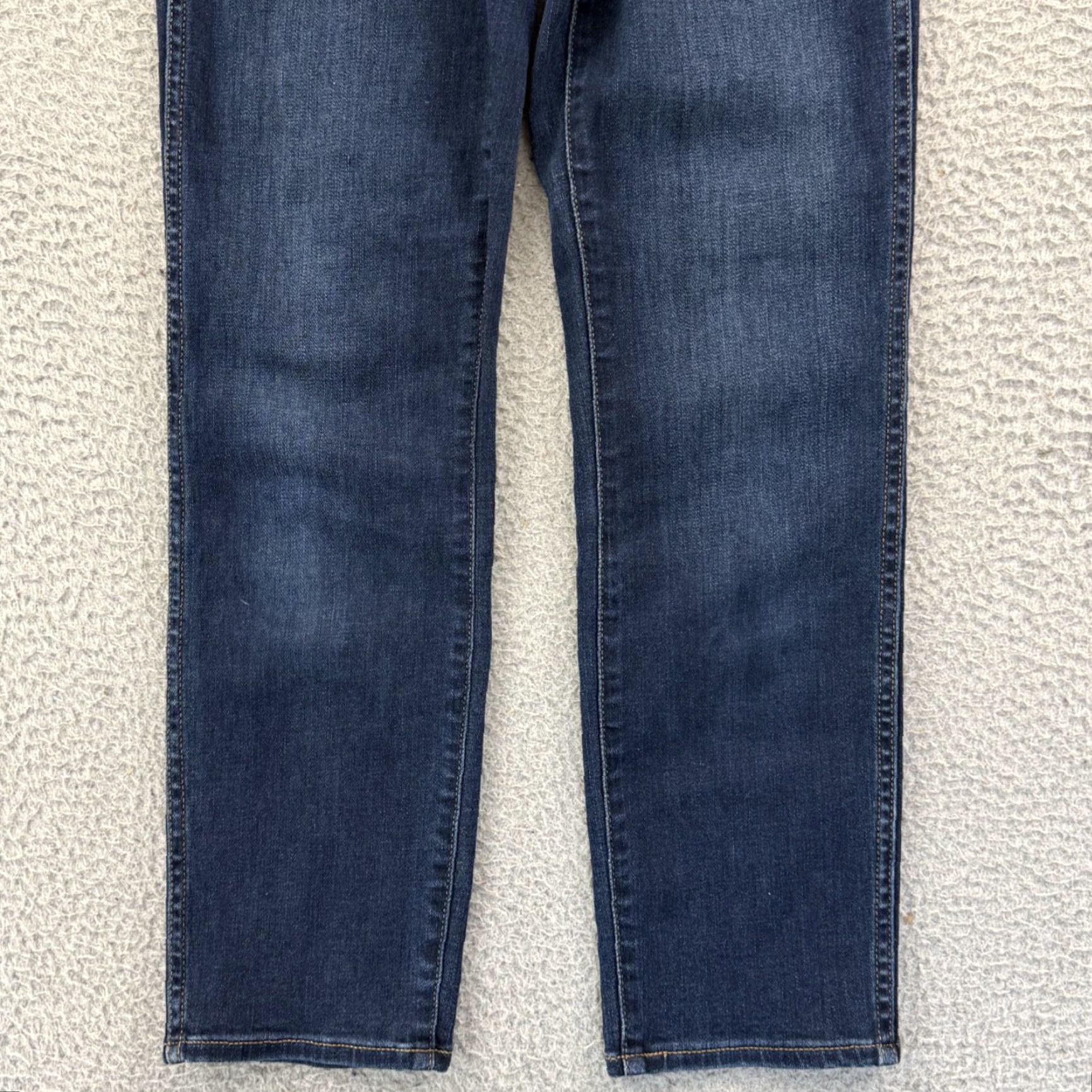J.Crew VINTAGE J. CREW Jeans Women's 25 Blue Denim High Rise Straight Leg Zip Size 30" / US 8 / IT 44 - 2 Thumbnail