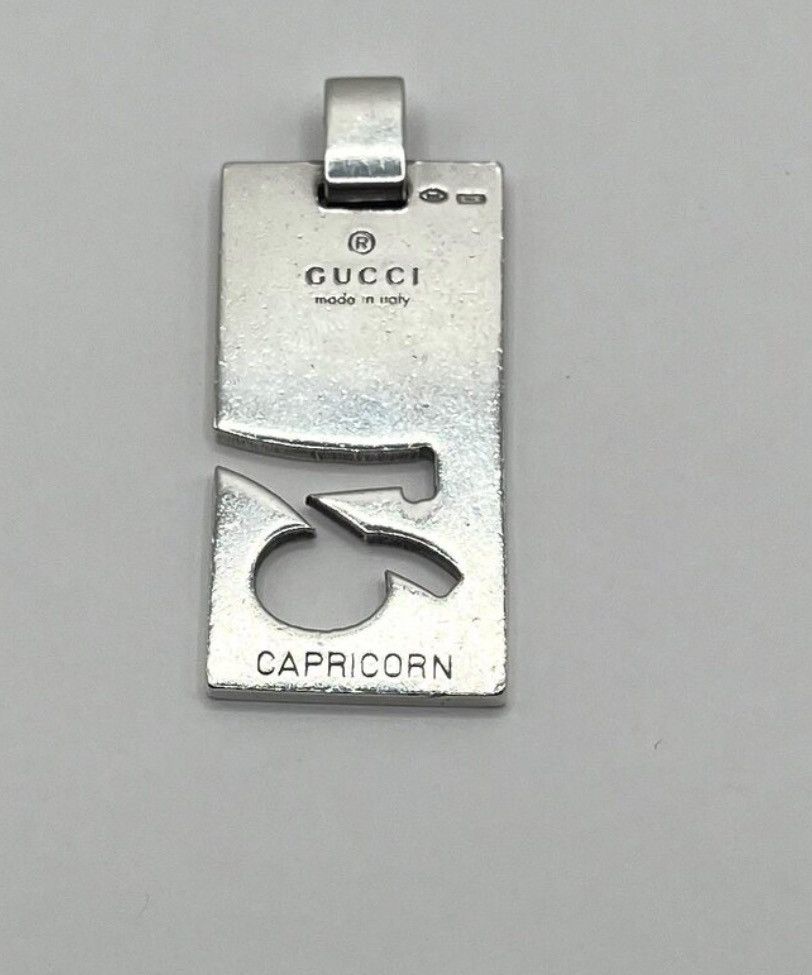 Gucci × Sterling Silver Gucci pendant zodiac sign Capricorn 925 sterling silver Size ONE SIZE - 1 Thumbnail