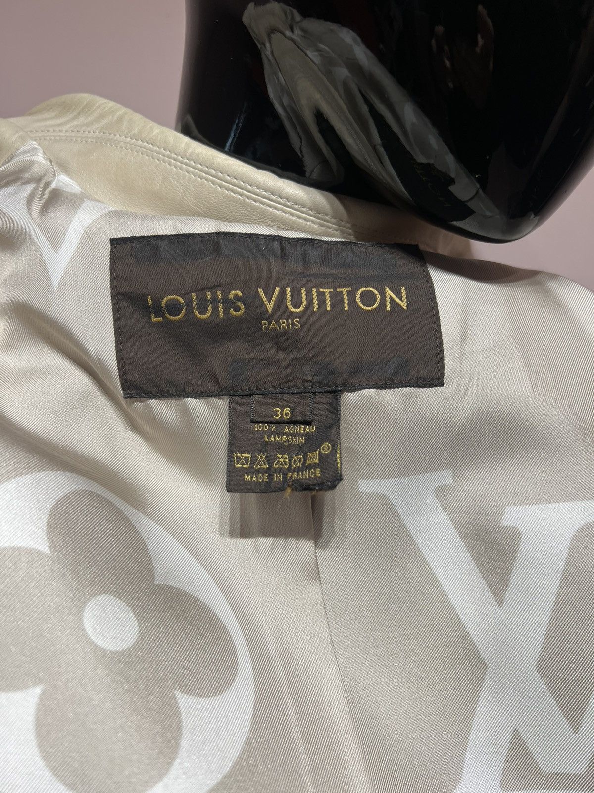 Louis Vuitton Louis Vuitton leather jacket Size S / US 4 / IT 40 - 5 Thumbnail