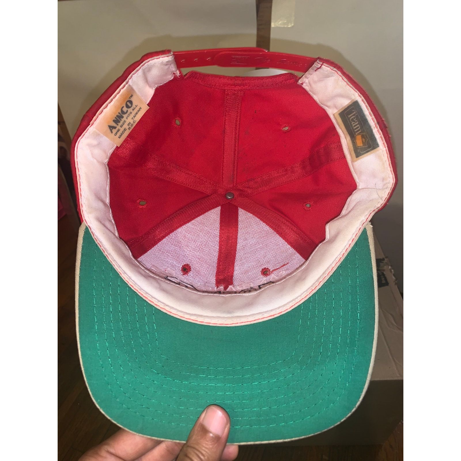 NFL × Vintage Vtg San Francisco 49ers Snapback Hat Annco Made Taiwan NFL Size ONE SIZE - 5 Thumbnail