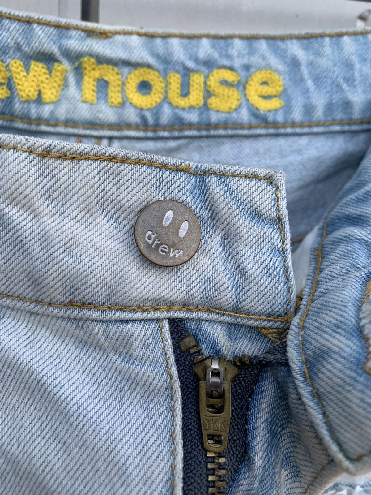 Drew House Drew House Smile Distressed Denim Size US 30 / EU 46 - 22 Thumbnail