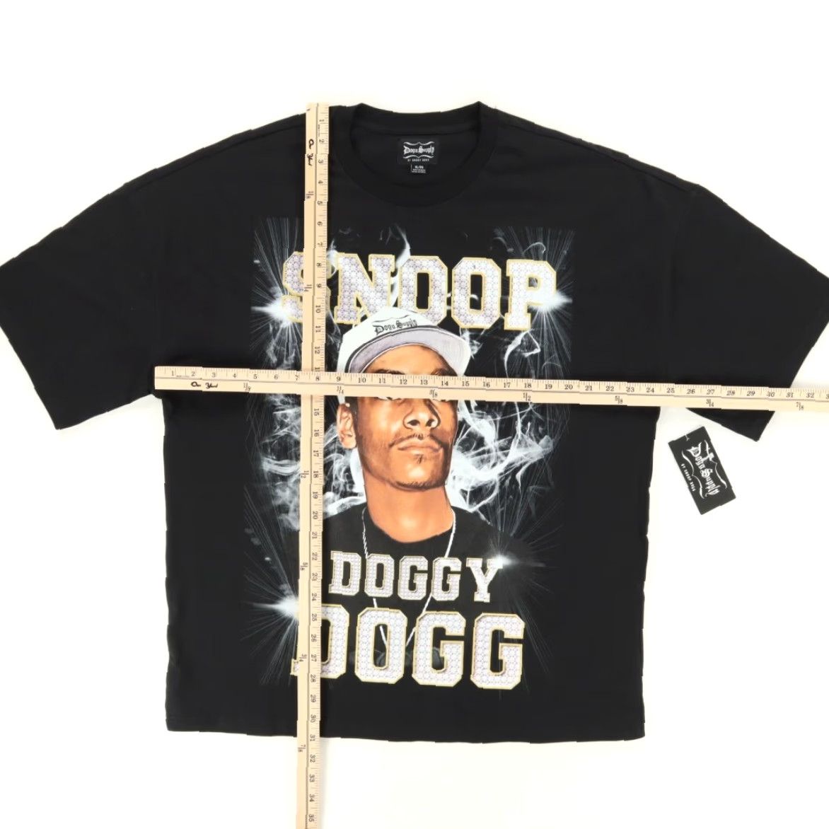 Vintage Dogg Supply Snoop Doggy Dogg Solid T-Shirt Black Men's XL Shirt Men XL Black Snoop Doggy Dogg Size US XL / EU 56 / 4 - 3 Thumbnail