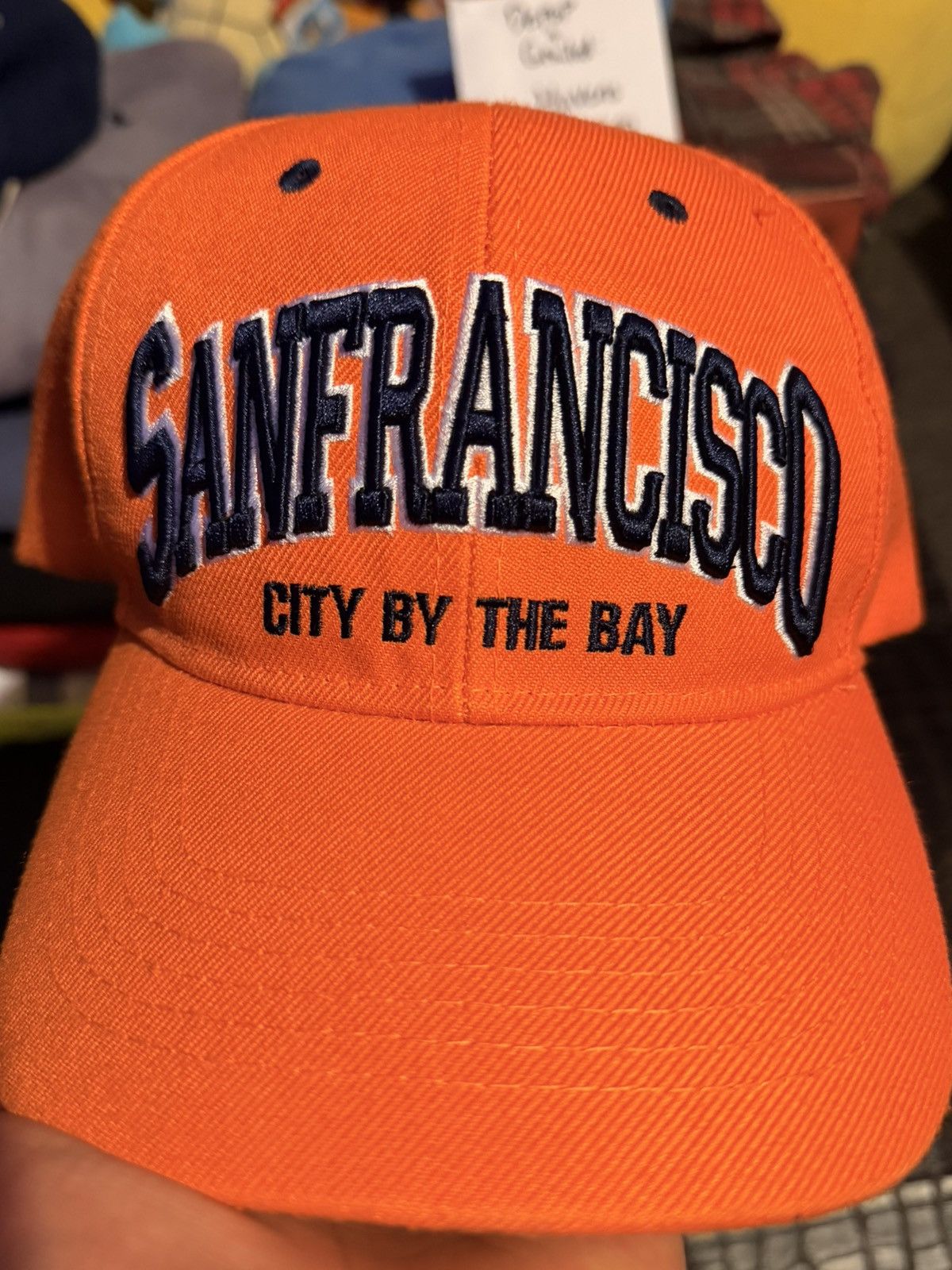 Other San Francisco “City By The Bay” Orange Hat – Adjustable Size ONE SIZE - 7 Thumbnail