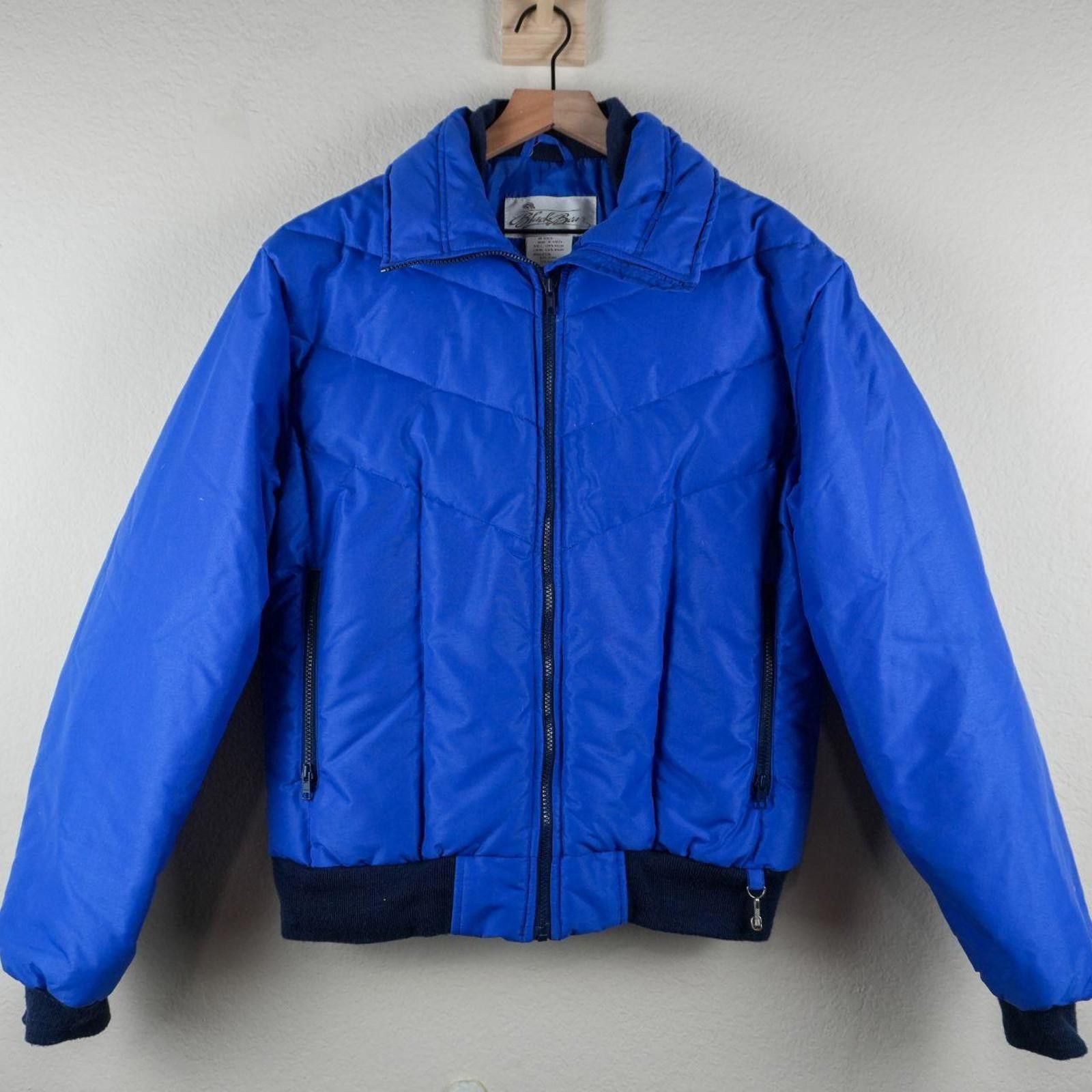 Other Black Bear Jacket Men's XL Blue VTG Water Fowl Feather Size US XL / EU 56 / 4 - 1 Thumbnail