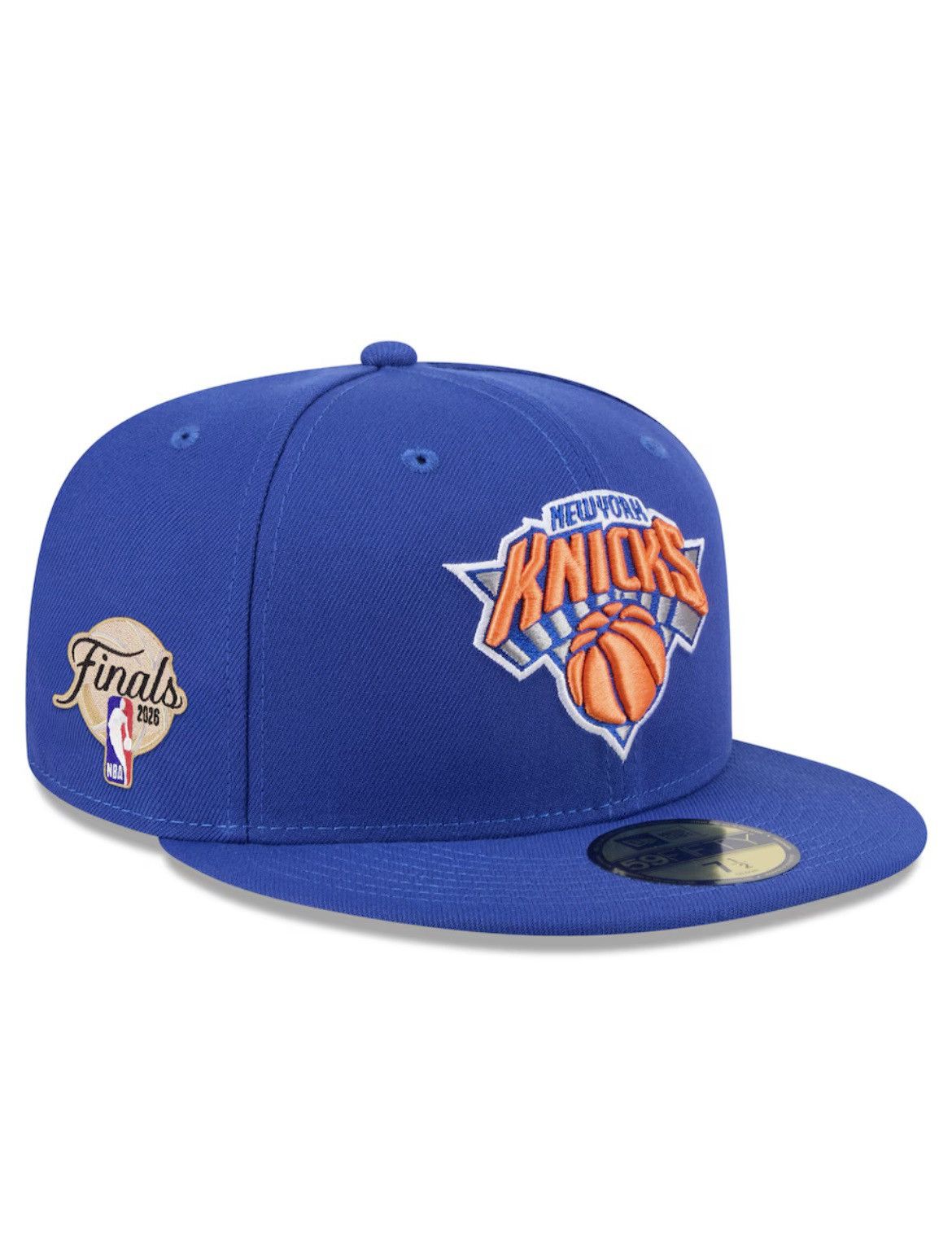 New Era New Era 2026 NBA Finals Knicks Fitted Hat Blue 6 7/8 Size ONE SIZE - 1 Thumbnail
