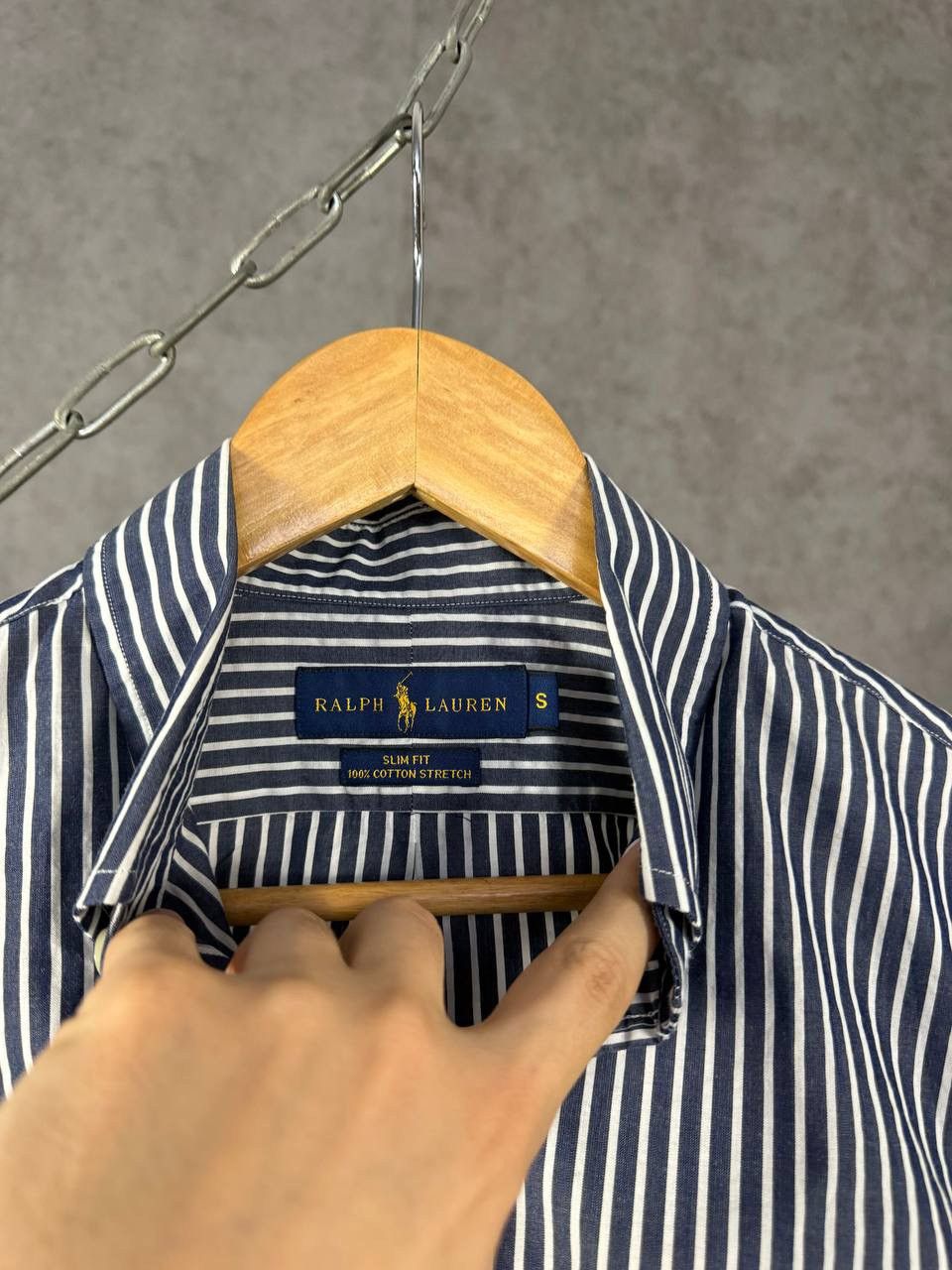 Polo Ralph Lauren Polo Ralph Lauren designer logo striped shirt Size US S / EU 44-46 / 1 - 4 Thumbnail