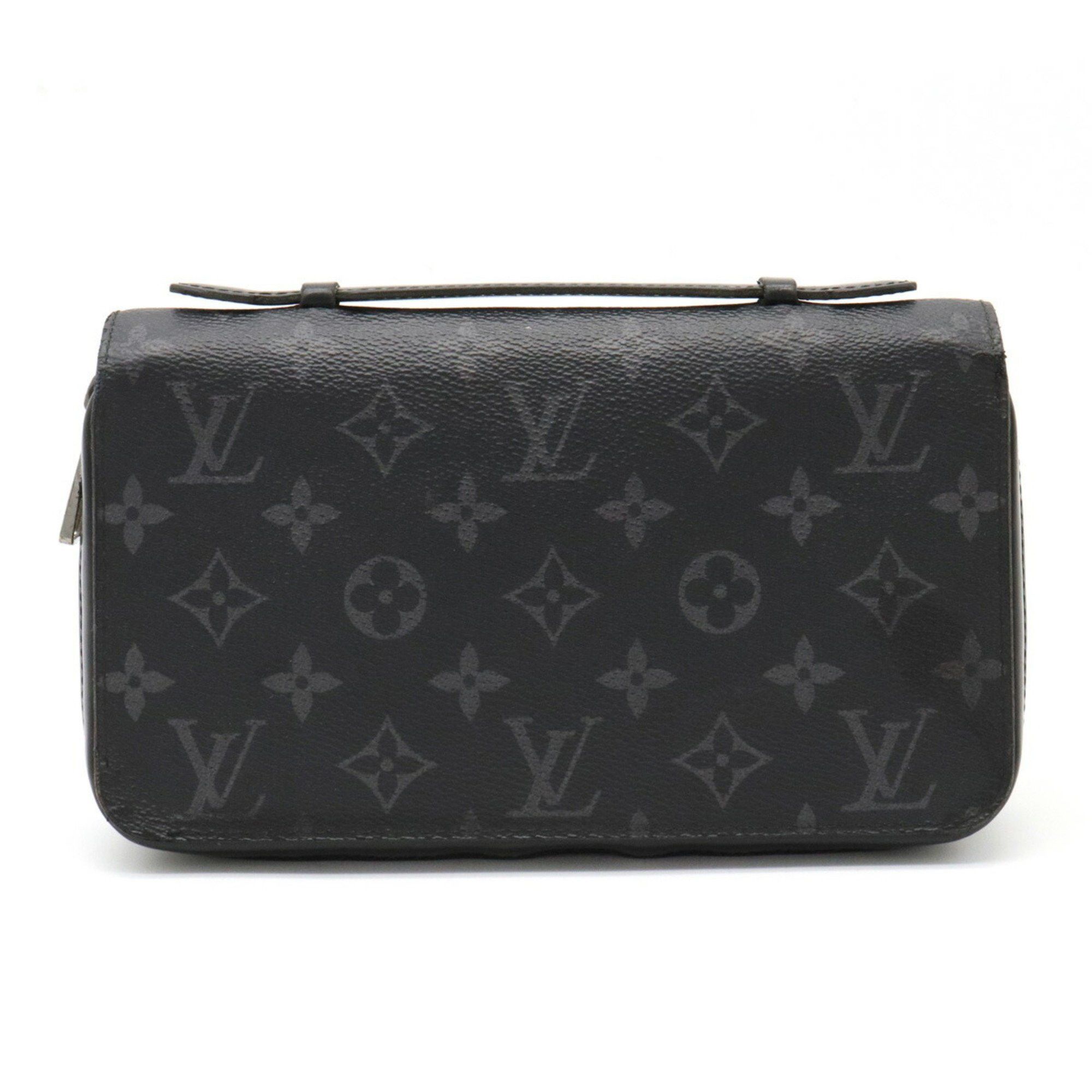 Louis Vuitton Monogram Eclipse Zippy XL M61698 Men's Monogram