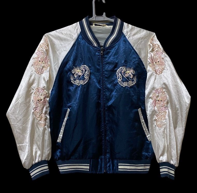 Japanese Brand Sukajan souvenir us paratrooper yokosuka embroidery jacket Size US M / EU 48-50 / 2 - 2 Thumbnail